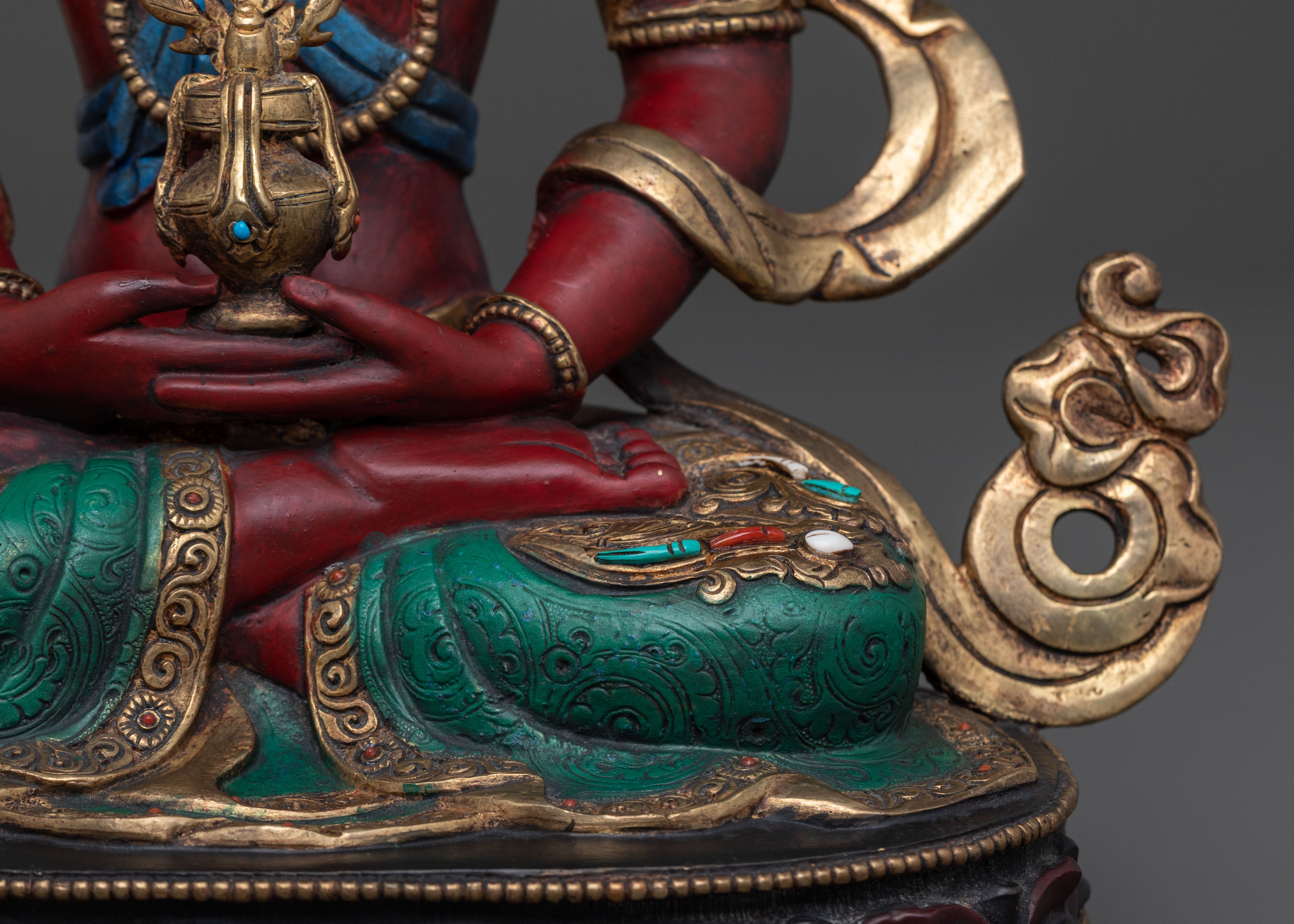 Tibetan Amitayus Buddha Statue of Compassion