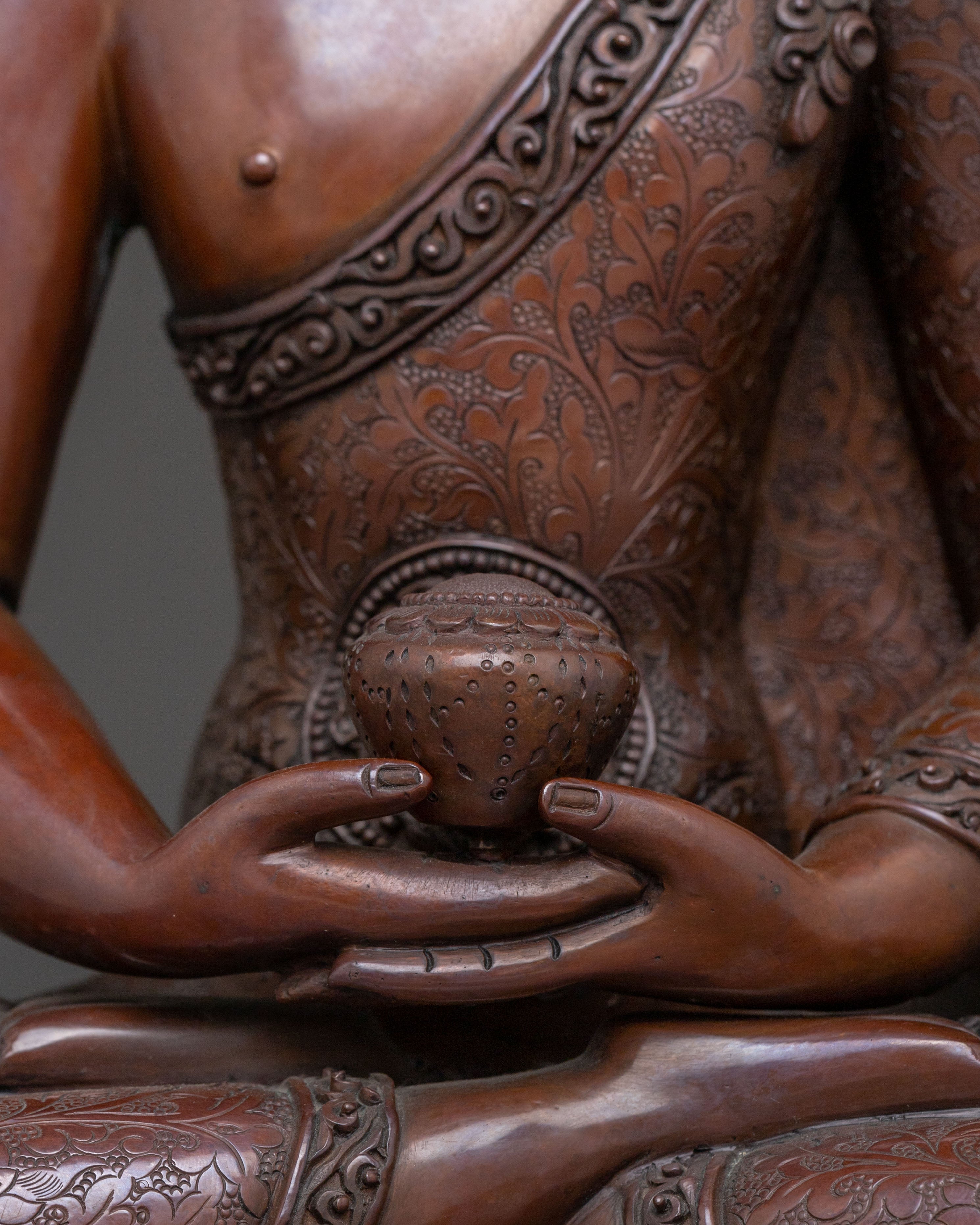 Amitabha Buddha Peaceful Meditation Statue | Meditation Altar Decor