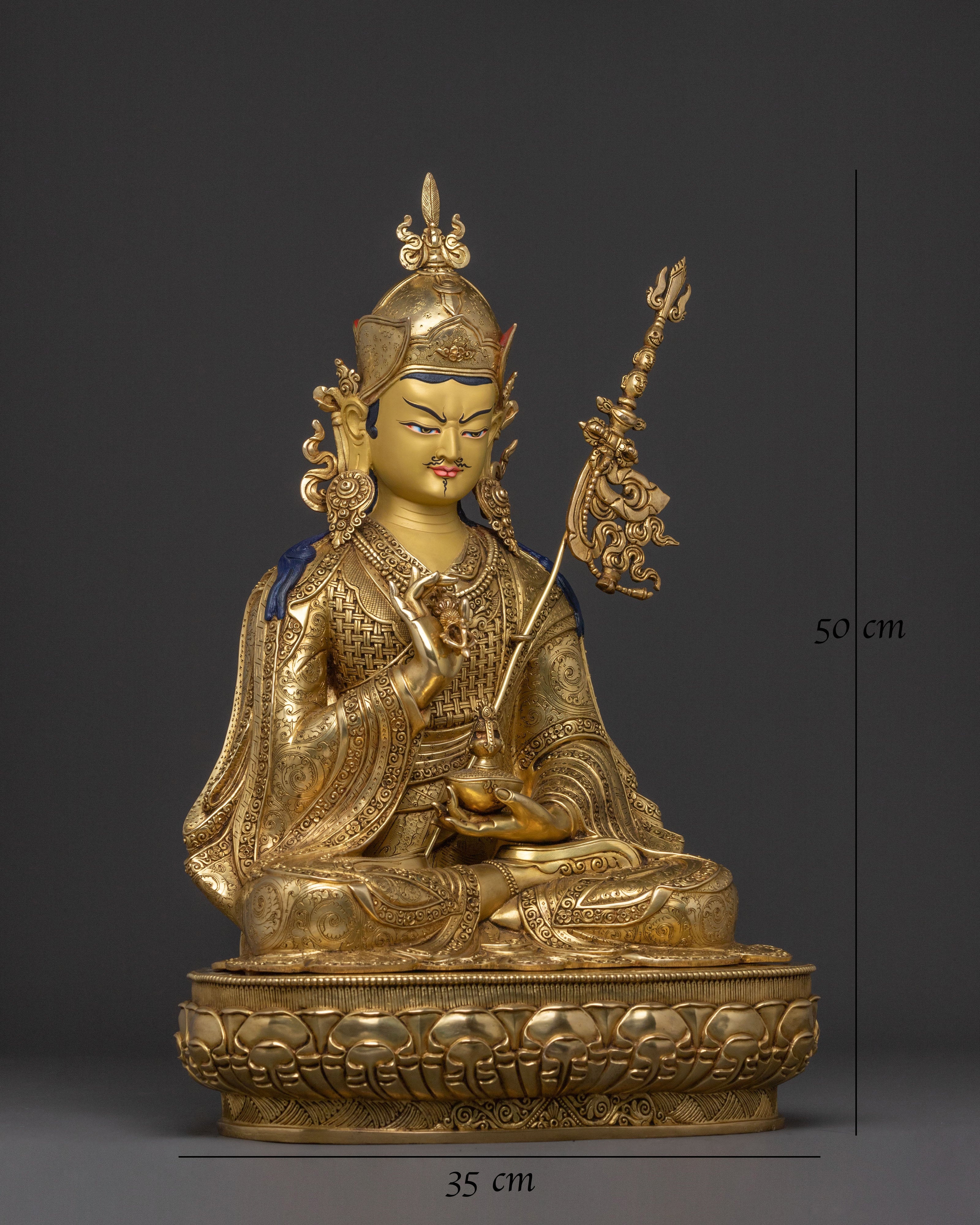 Guru Tsokye Dorje Sacred Statue | Buddhist Altar Meditation Decor
