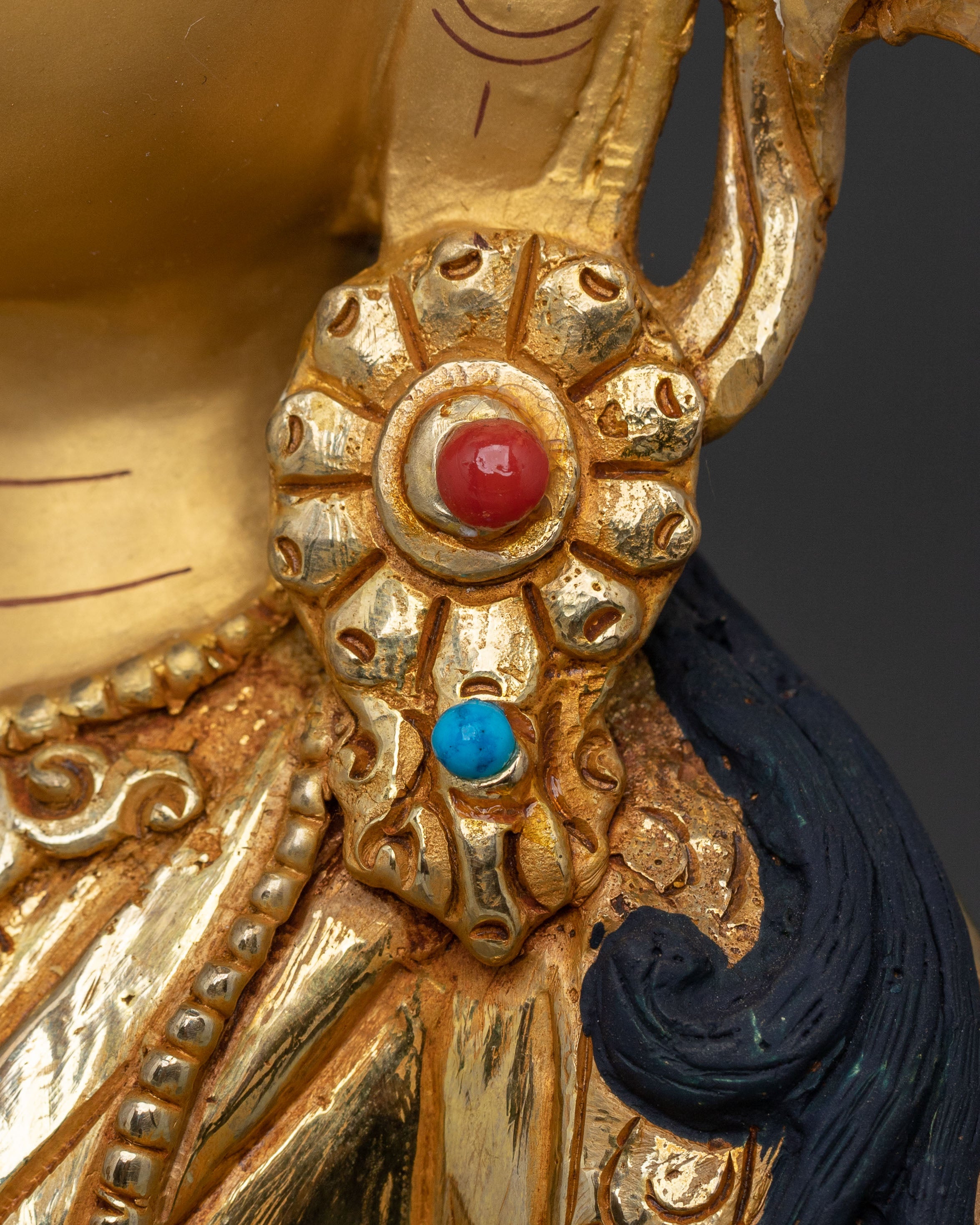 24K Gold Gilded Purification Figurine Vajrasattva