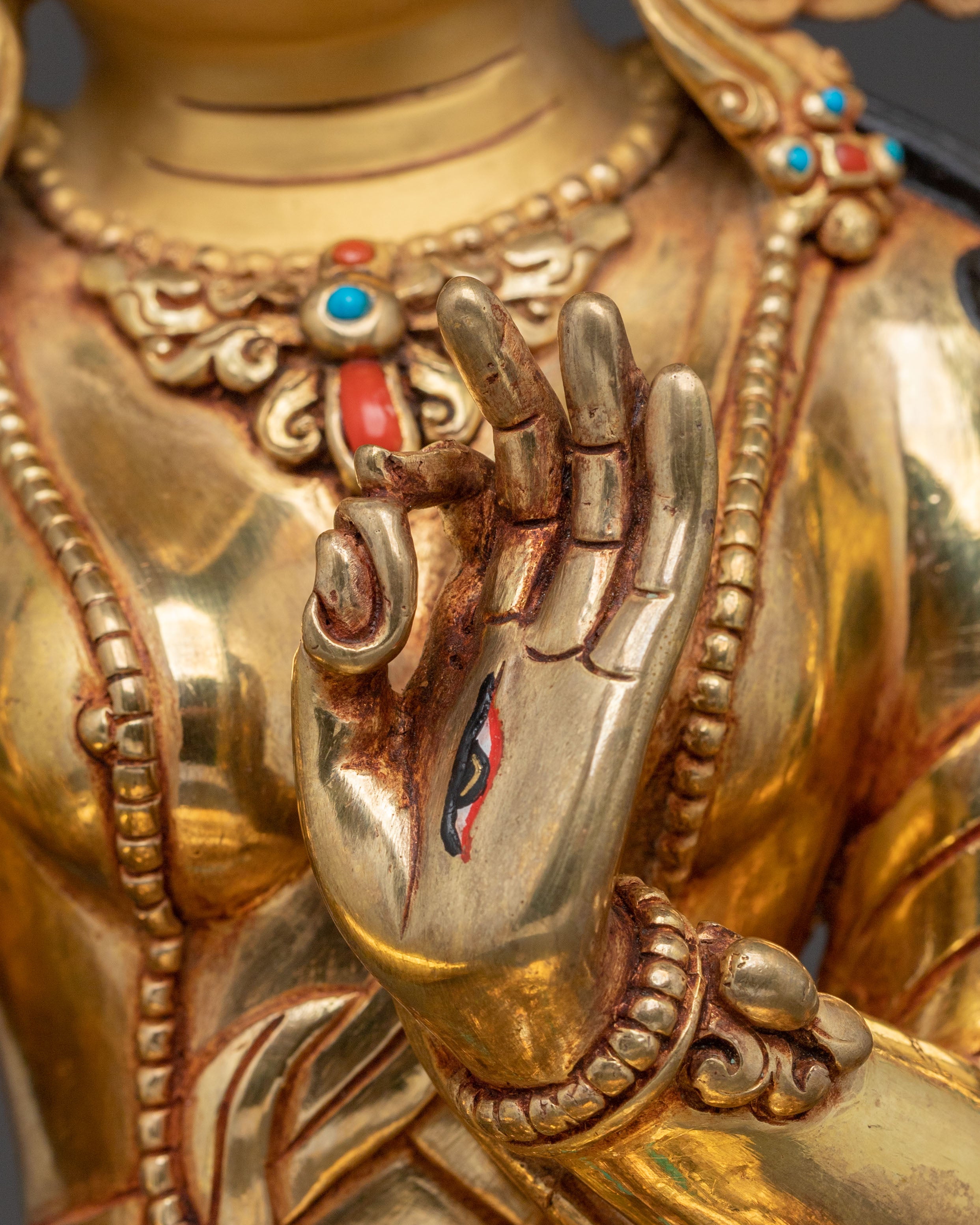 White Tara Statue | Himalayan Buddhist Figurine