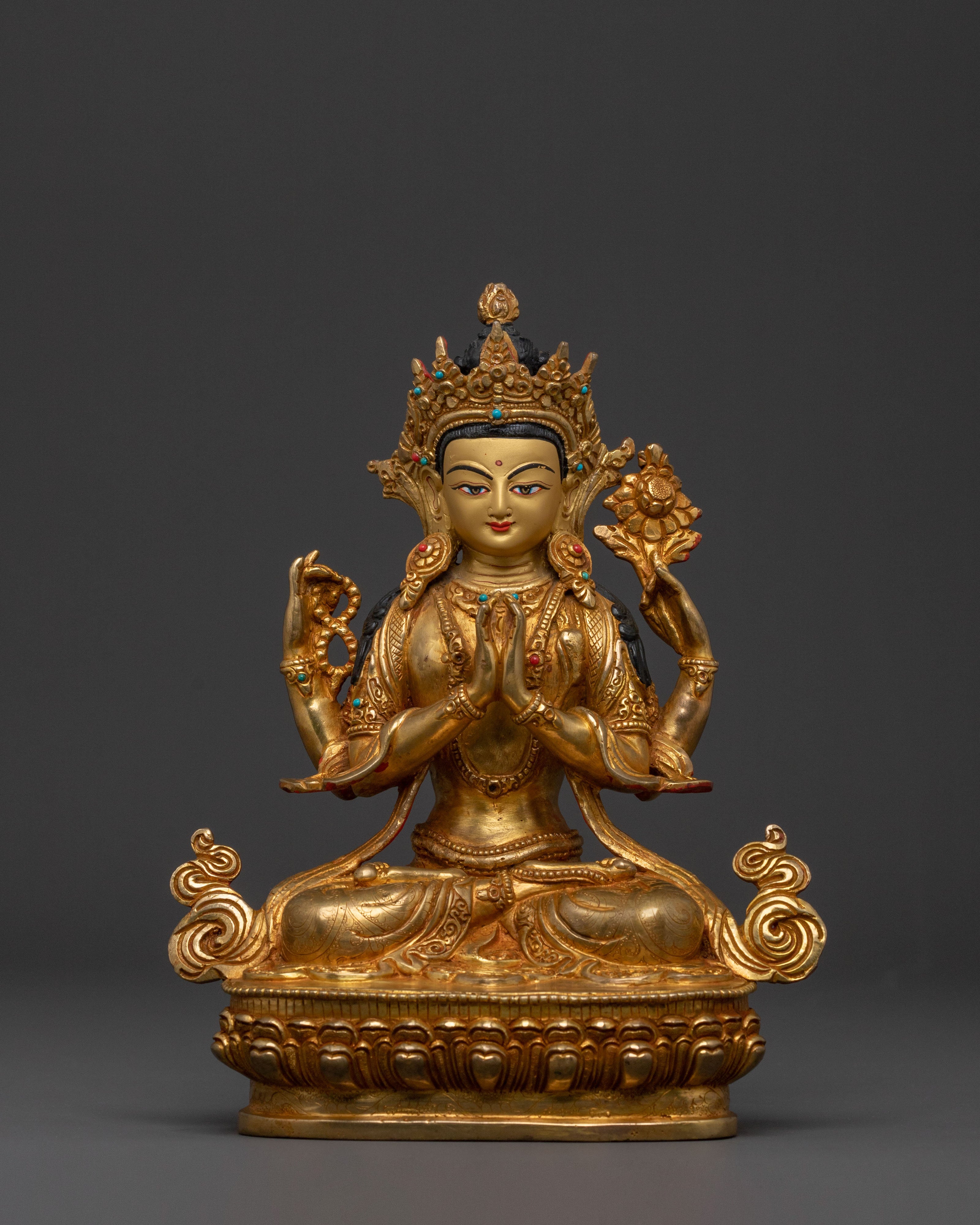 Statue of Chenrezig Bodhisattva of Compassion