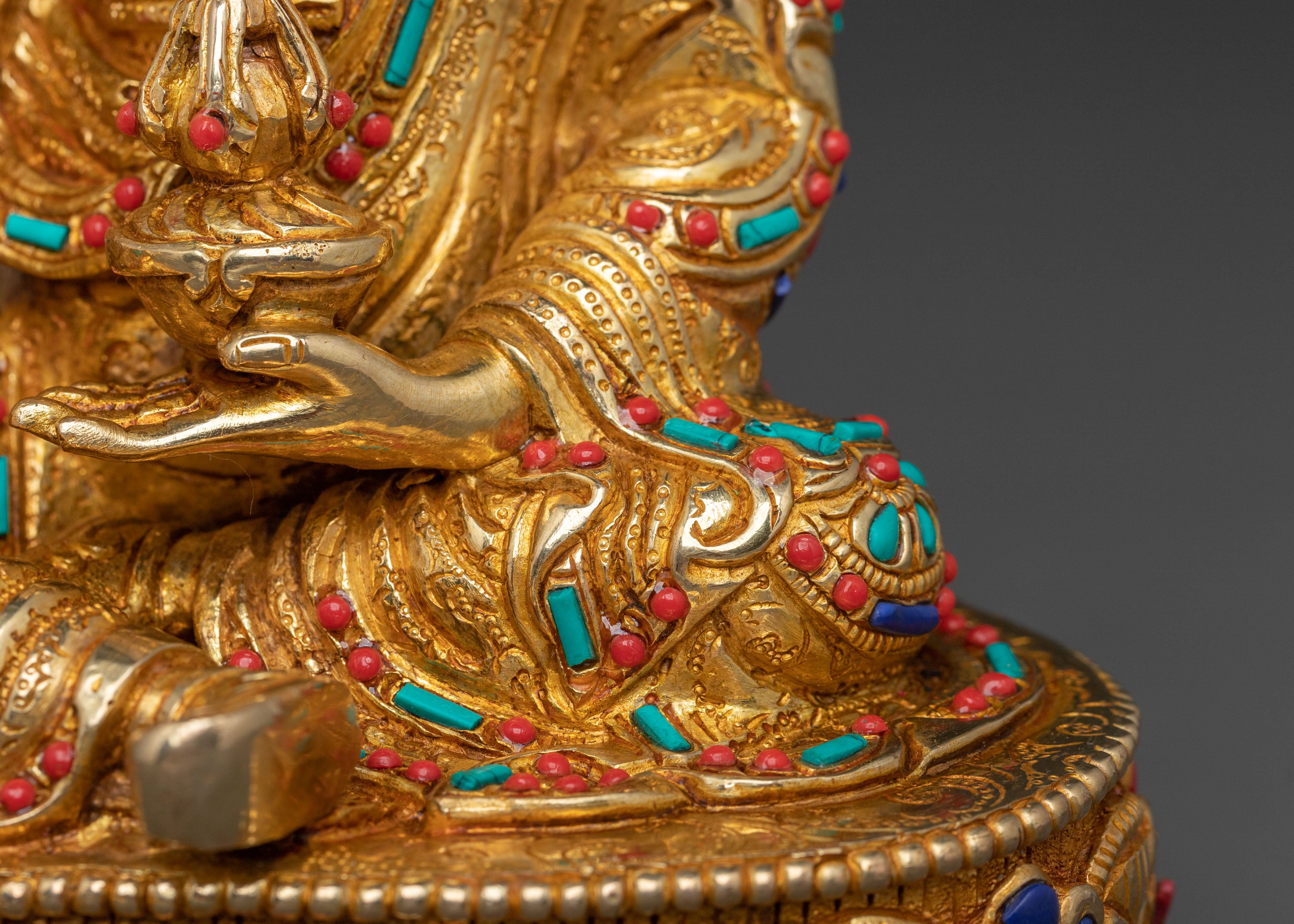 Guru Rinpoche Majestic Statue | Dharma Decor