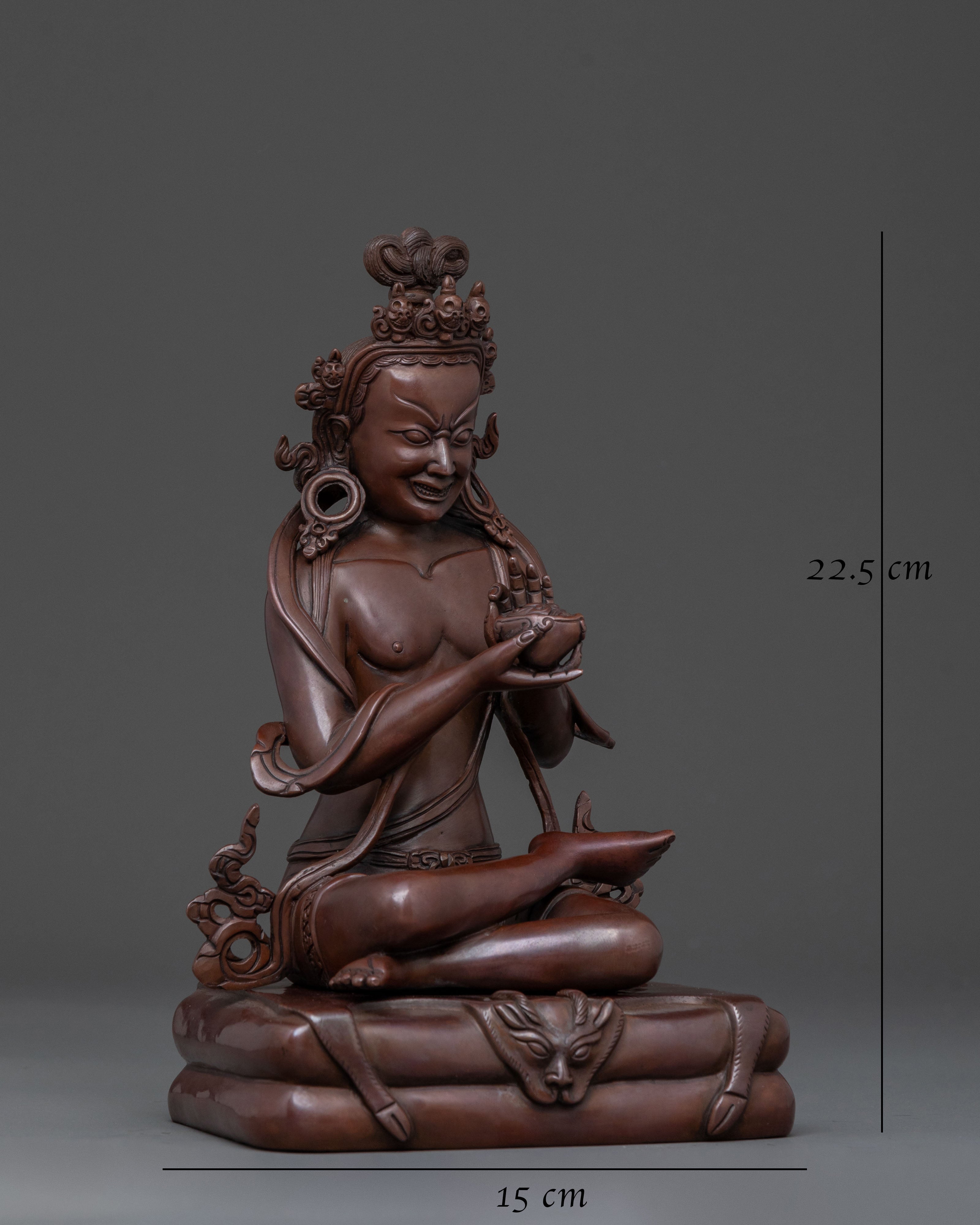 Handcrafted Naropa and Tilopa Statue Set | Sacred Lineage Masters Art