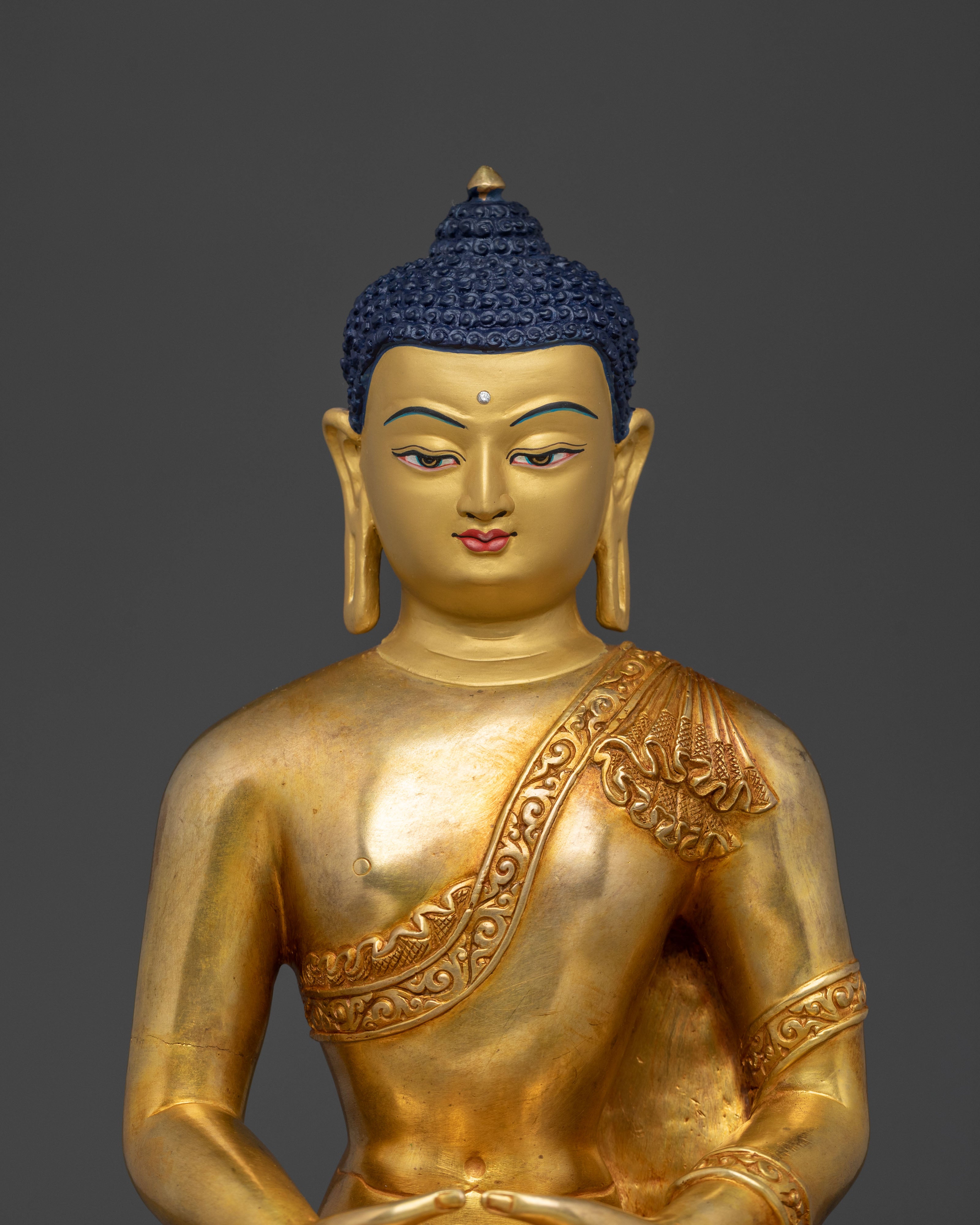 Pure Land Buddhist Statue of Amitabha Buddha: Buddhist Decor