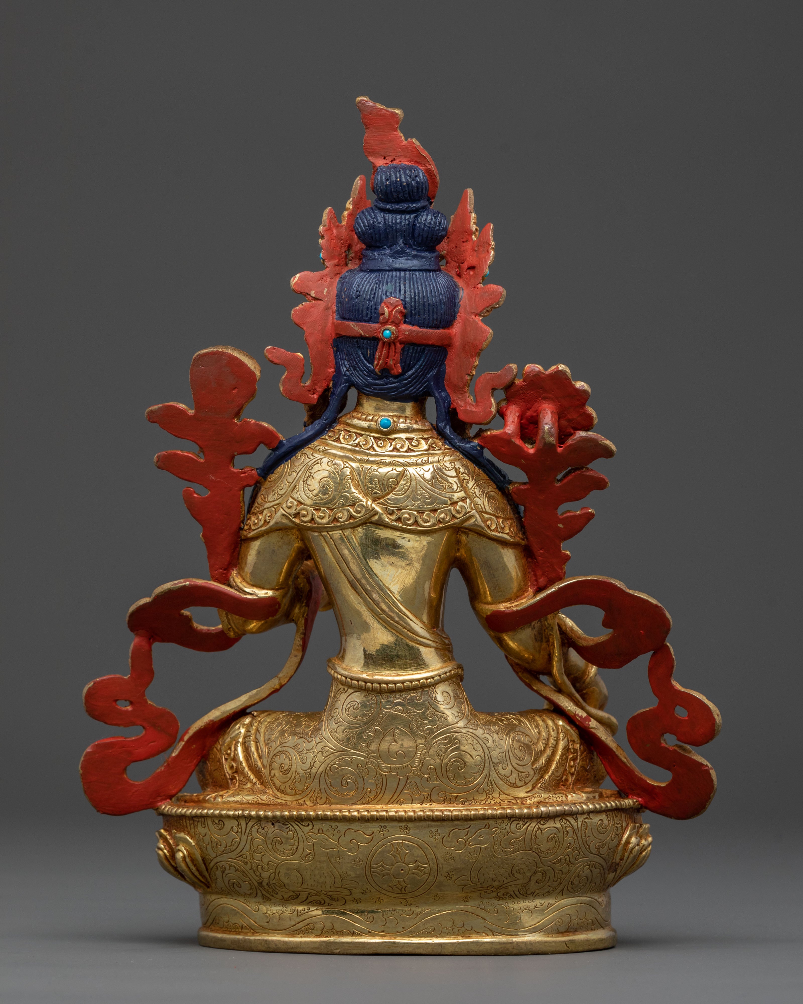 Handcrafted Green Tara Statue of Liberation | Home Decor
