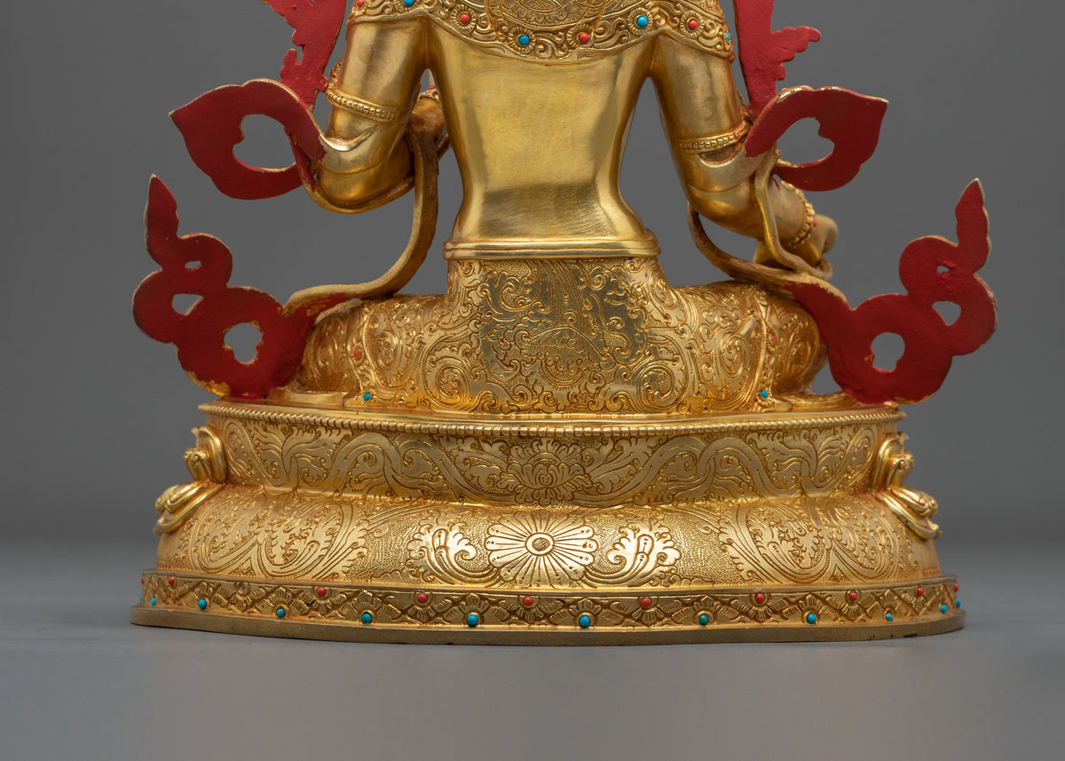 Green Tara Sculpture | Swift Guardian of the Buddhist Path