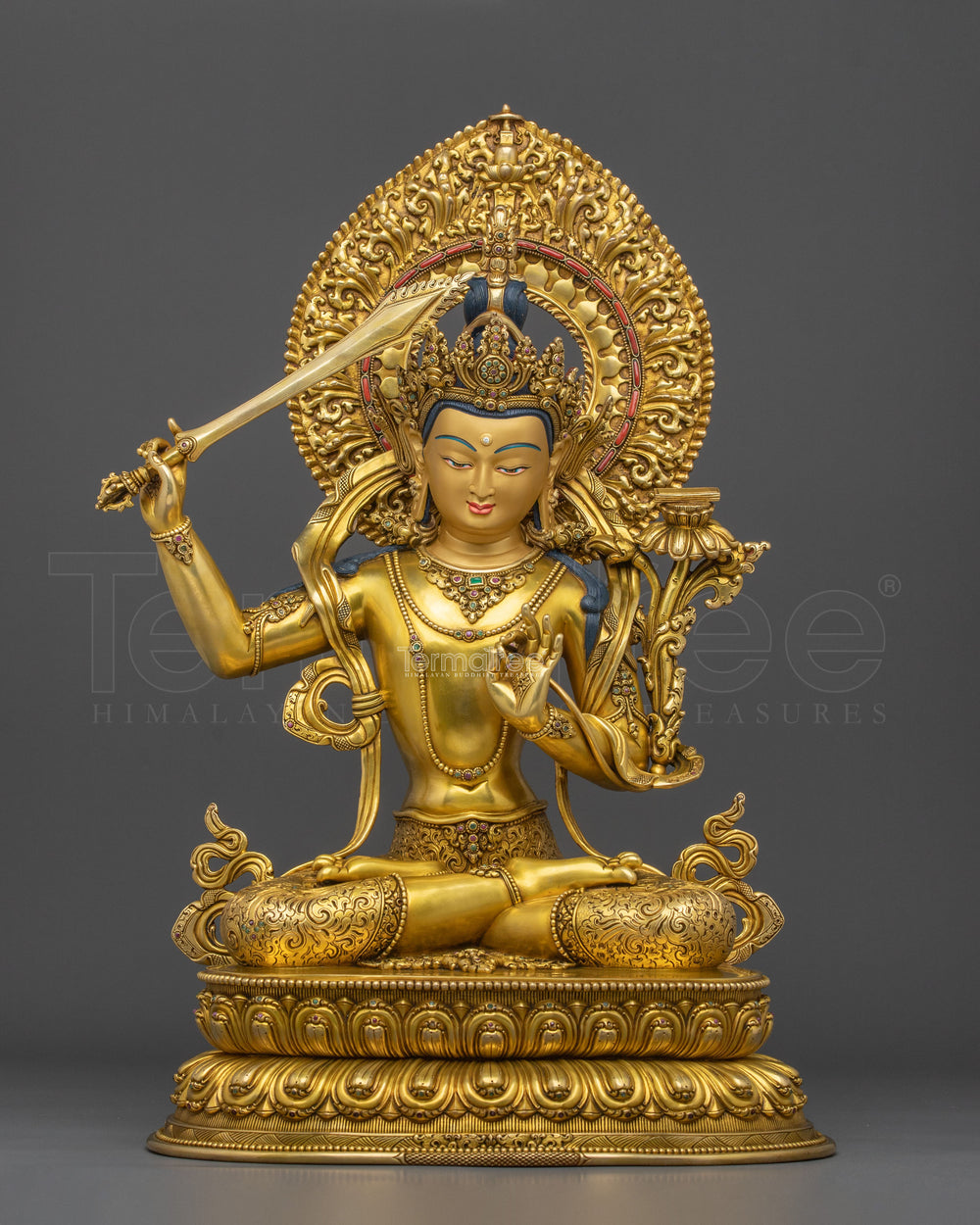 Manjughoṣa Sculpture