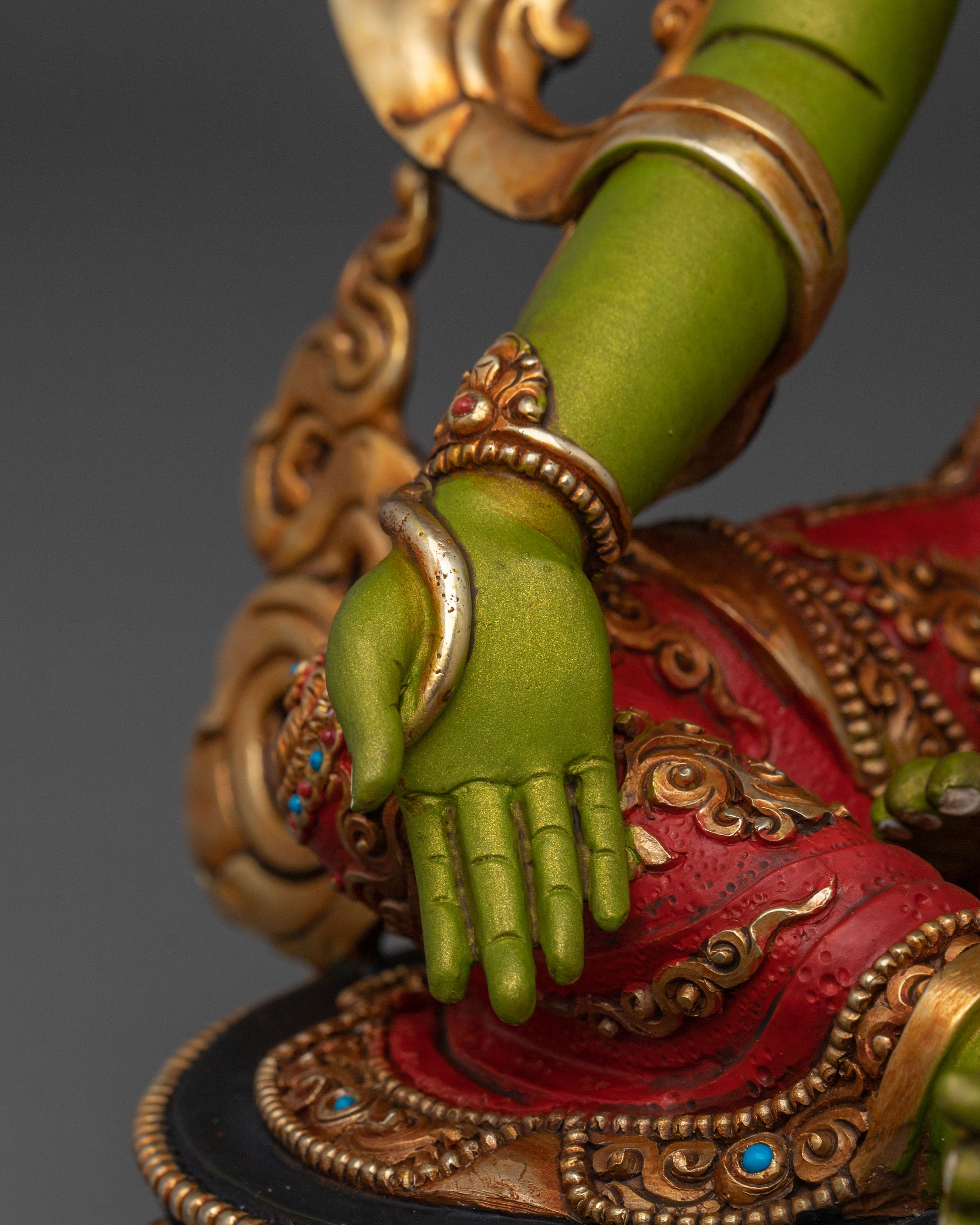 Goddess Shyama Tara Sacred Statue: Symbol of Compassion