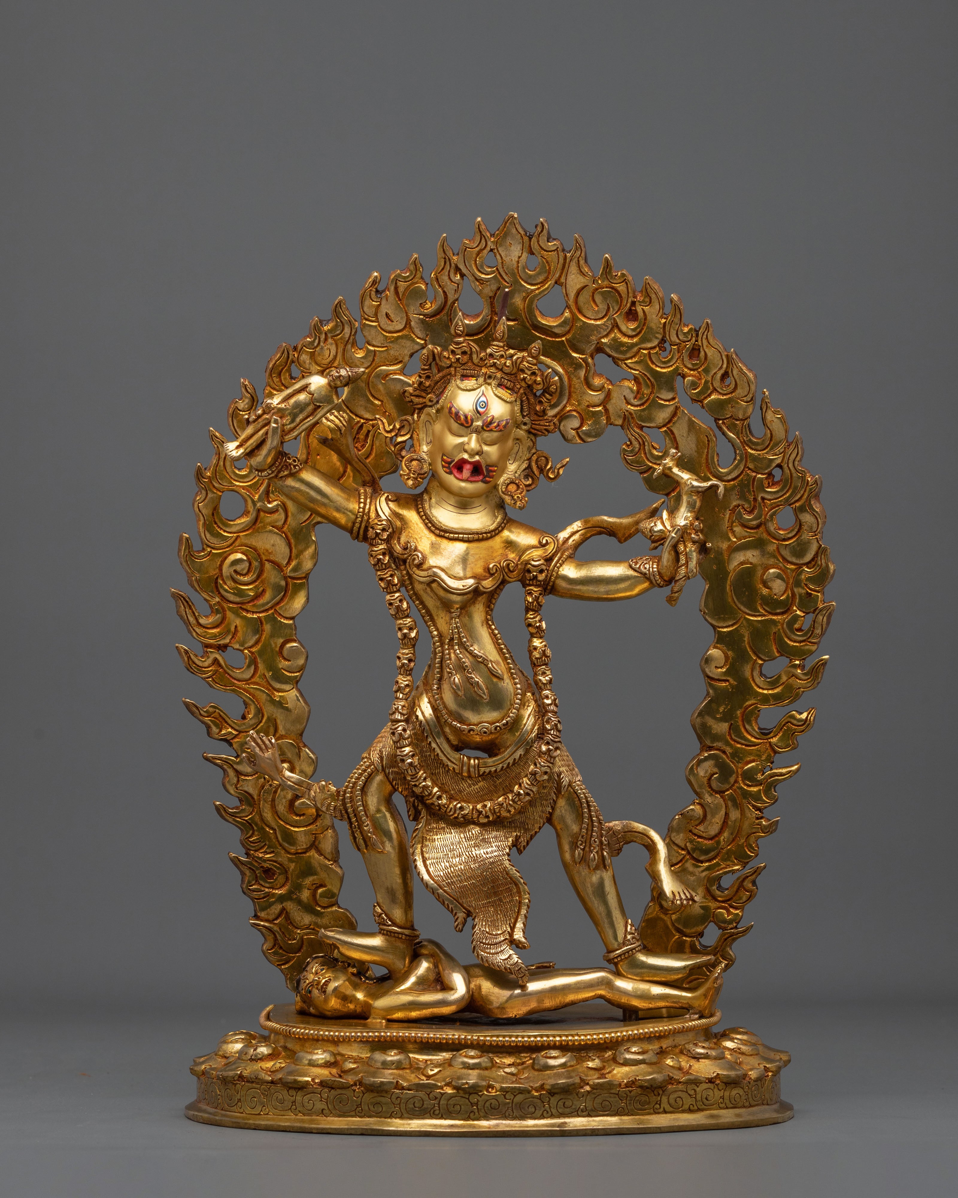Ekajati Statue | Wrathful Buddhist Guardian