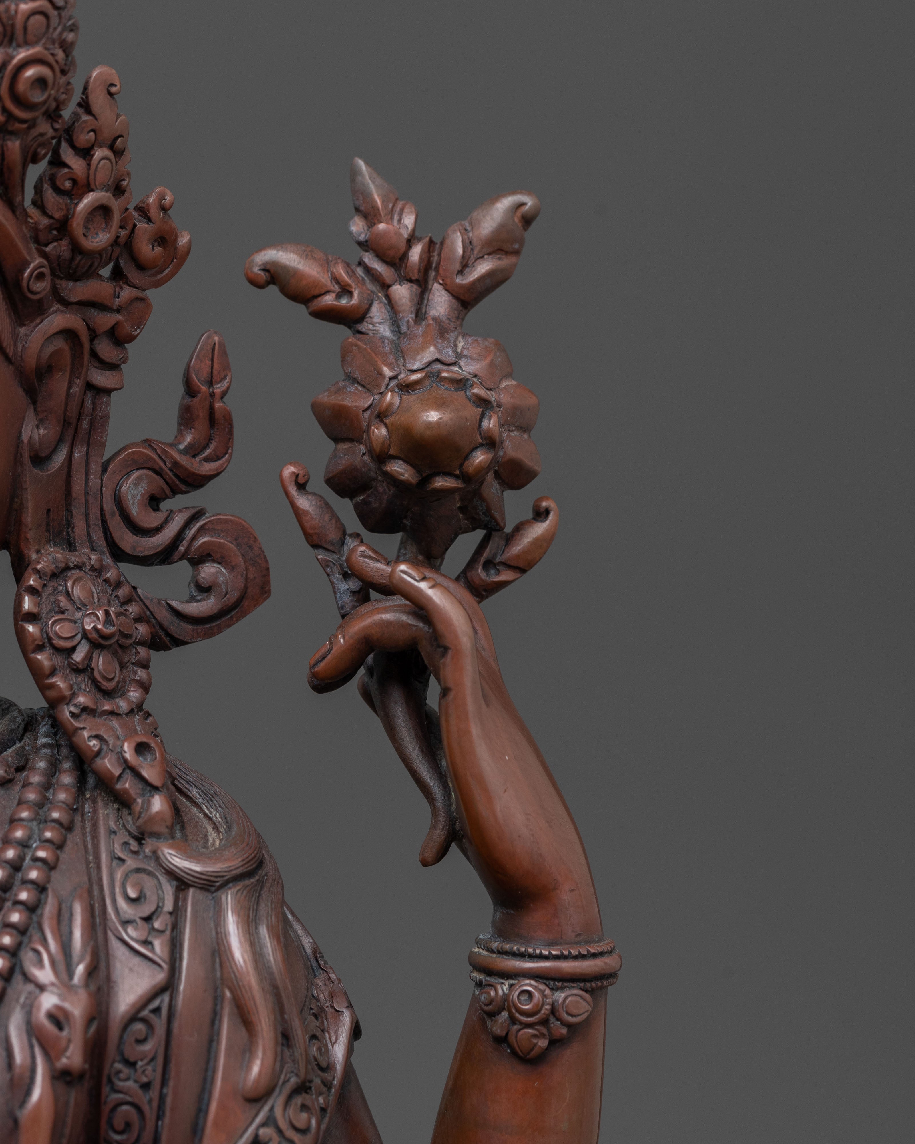 Handcrafted Divine Statue of Chenrezig