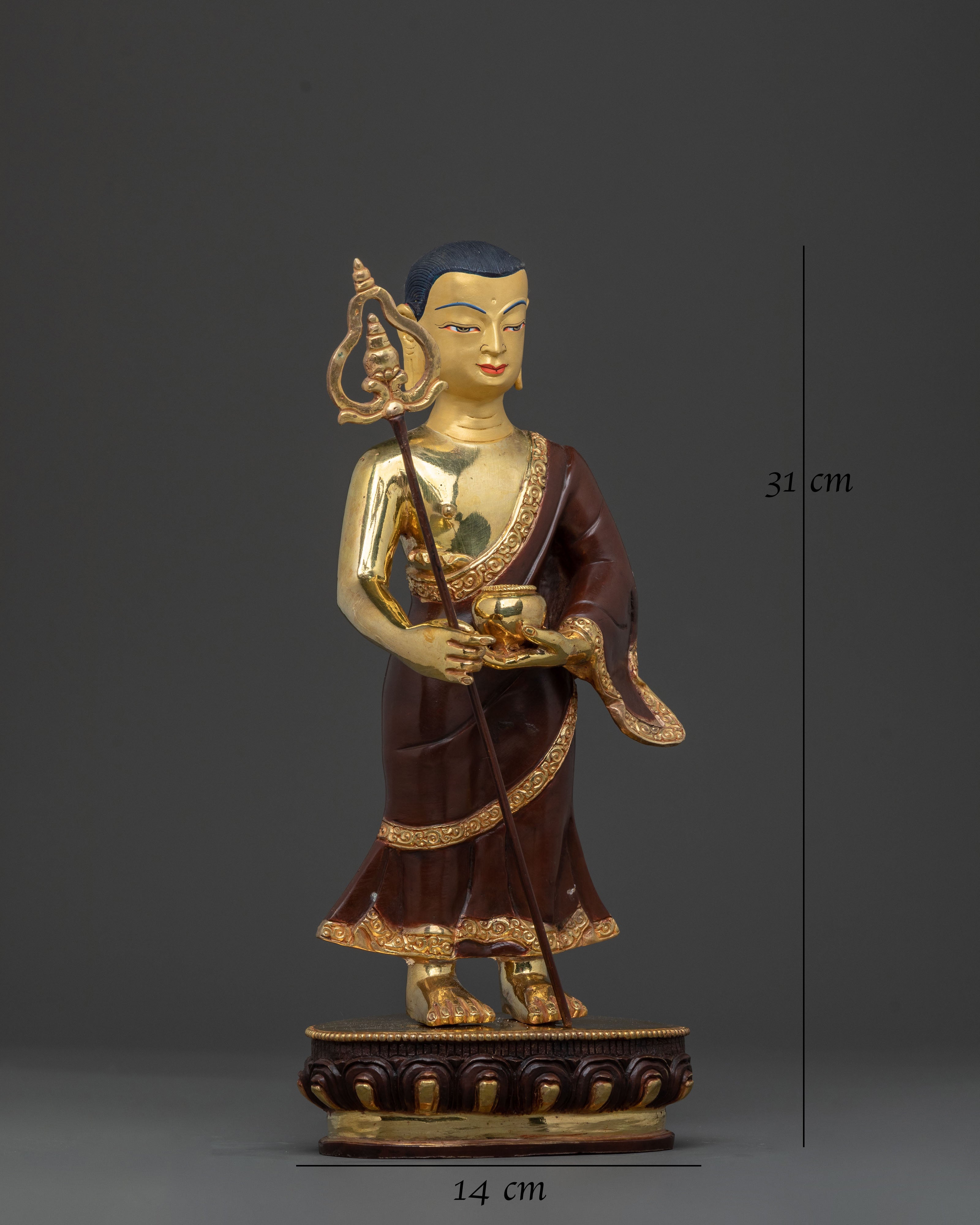 Disciples Statues of Shakyamuni Buddha with Antique Finish