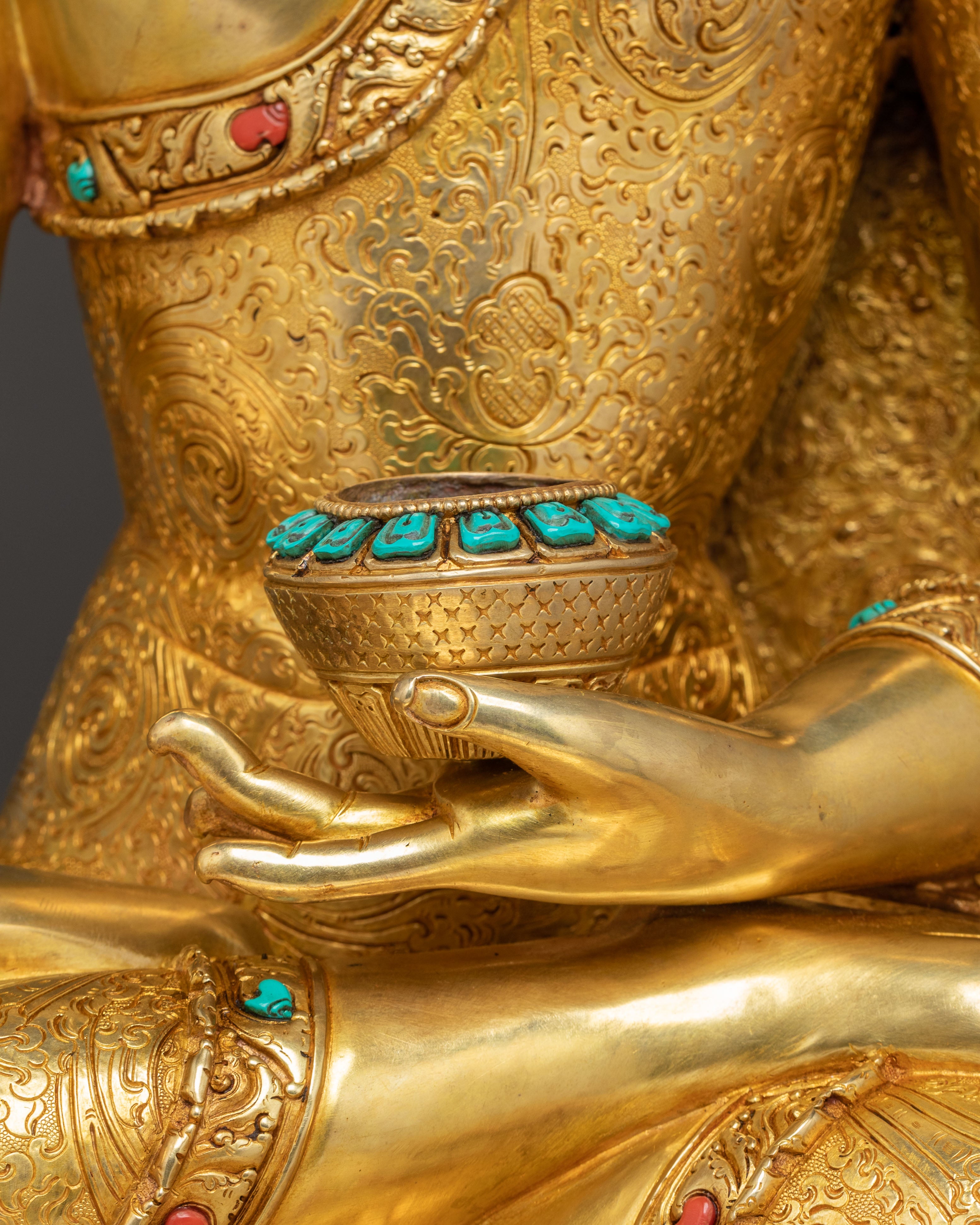 Shakyamuni Buddha Blessing Statue |  Masterpiece Statue