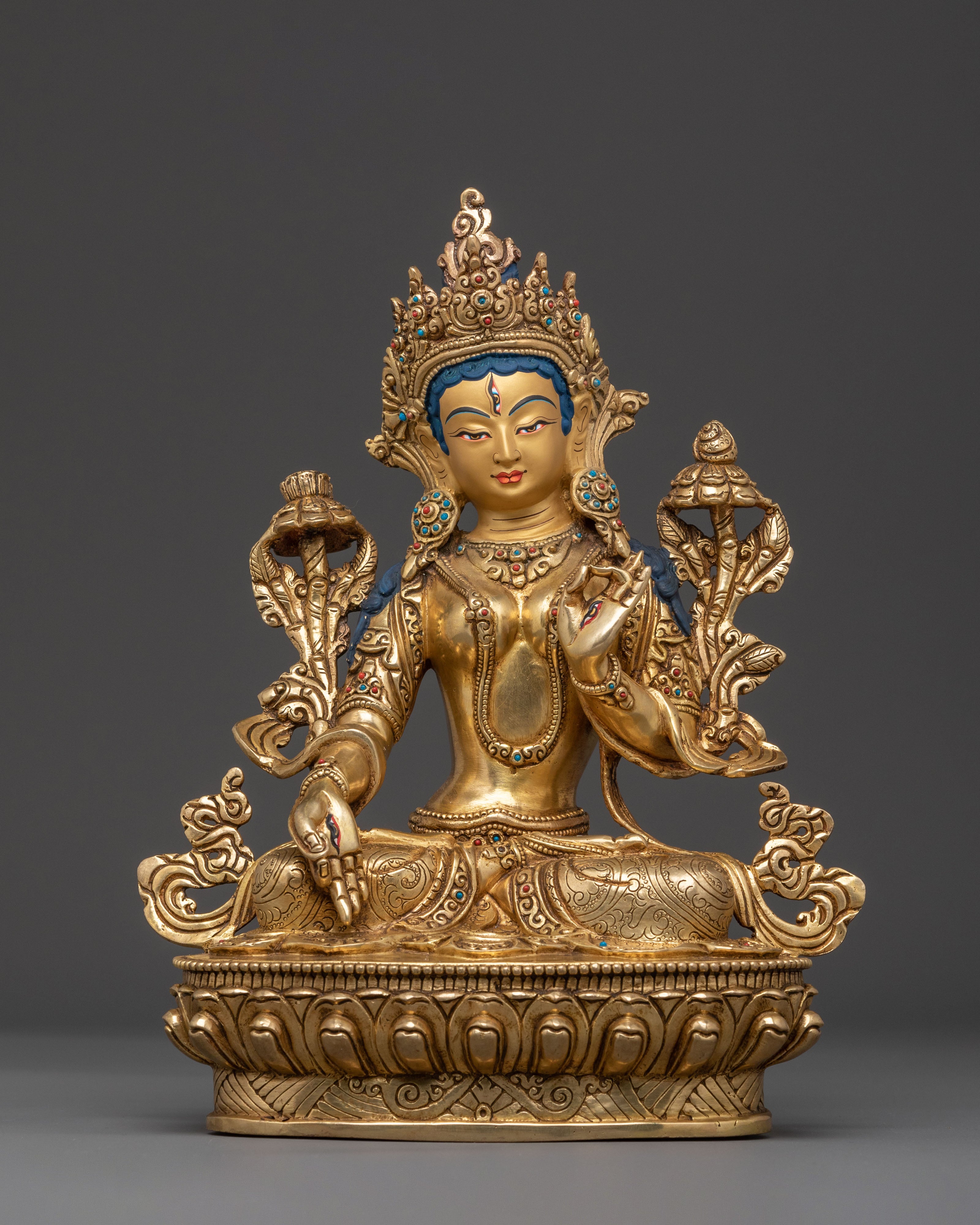  White Tara Statue 