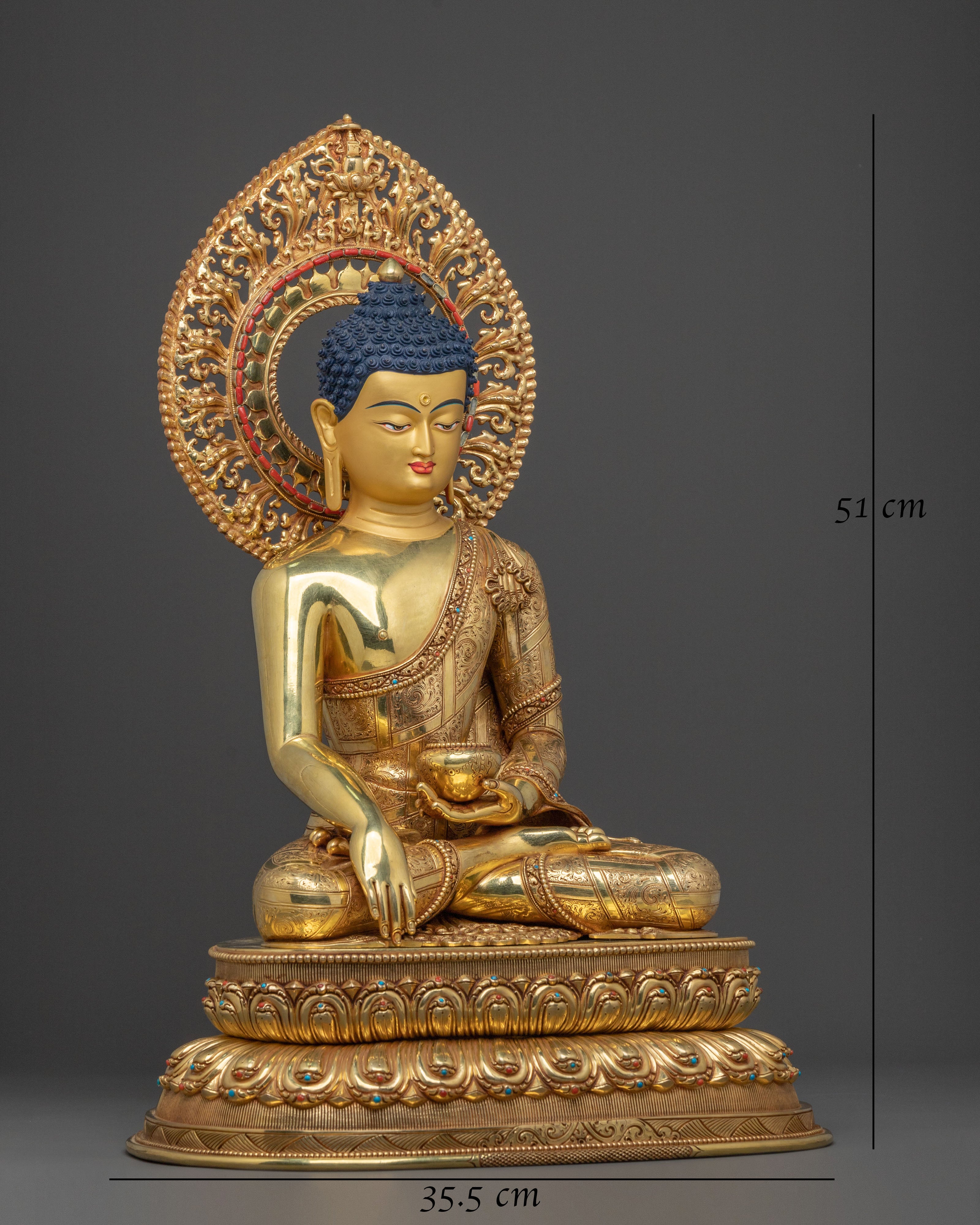 Shakyamuni Buddha Sacred Statue: Dharma Teacher