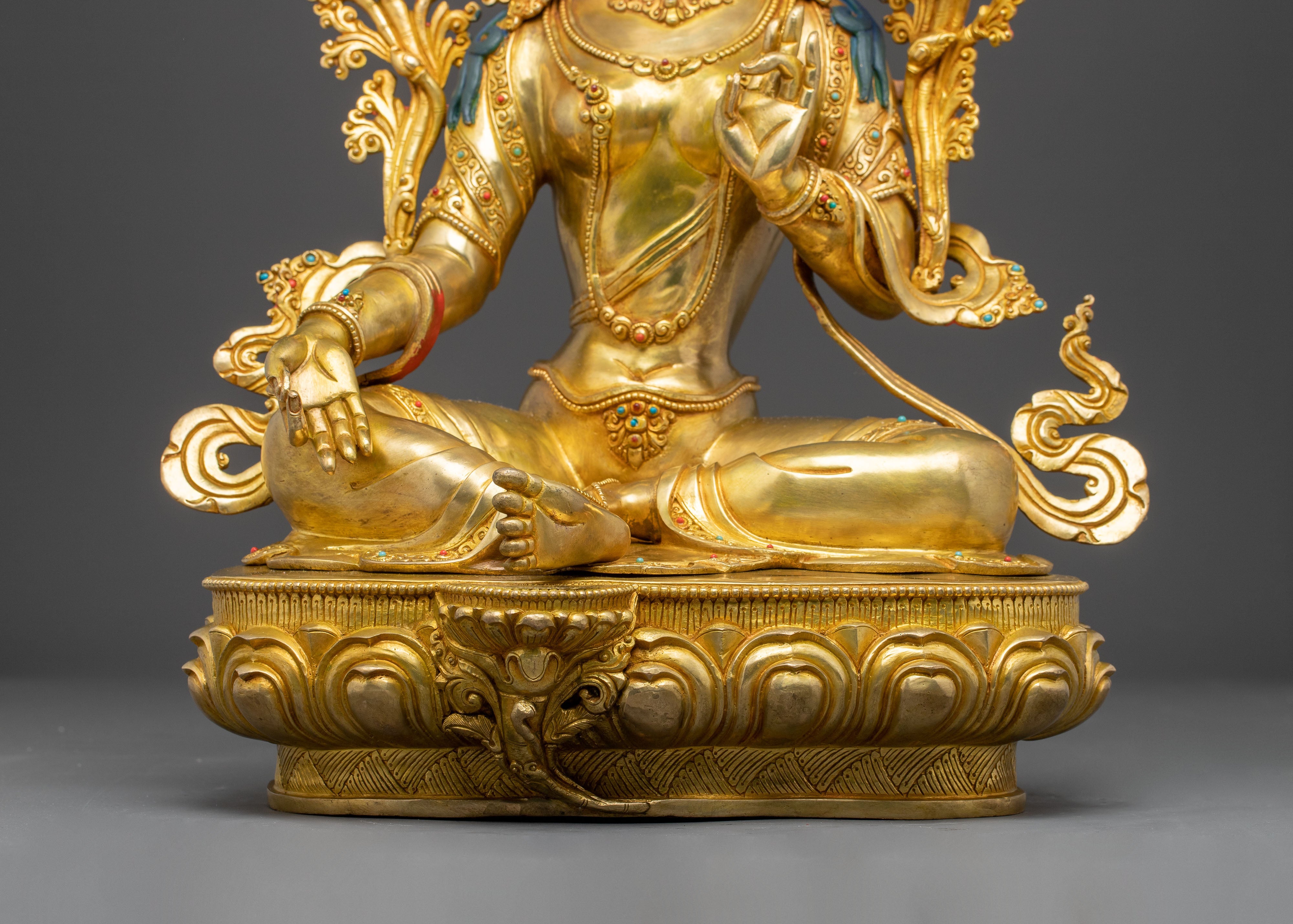 Shyama Tara Statue: Mother of All Buddhas