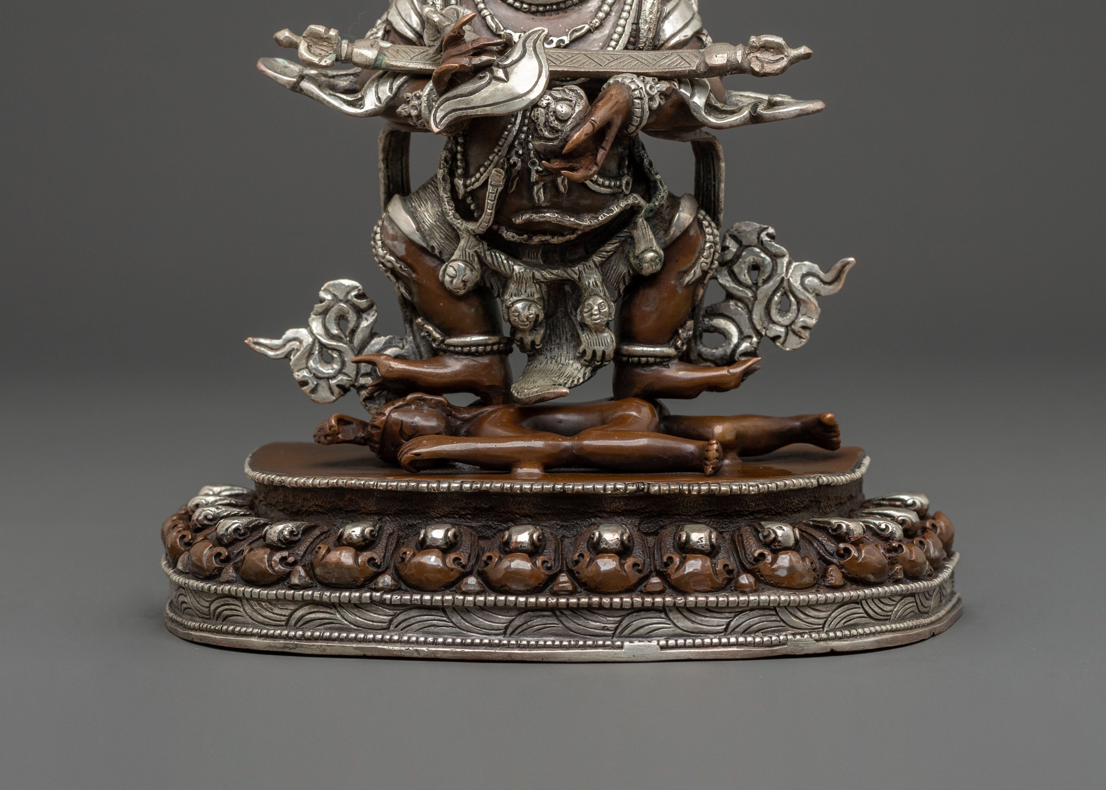 Shakya Mahakala Statue of Protection | Fierce Tibetan Protector