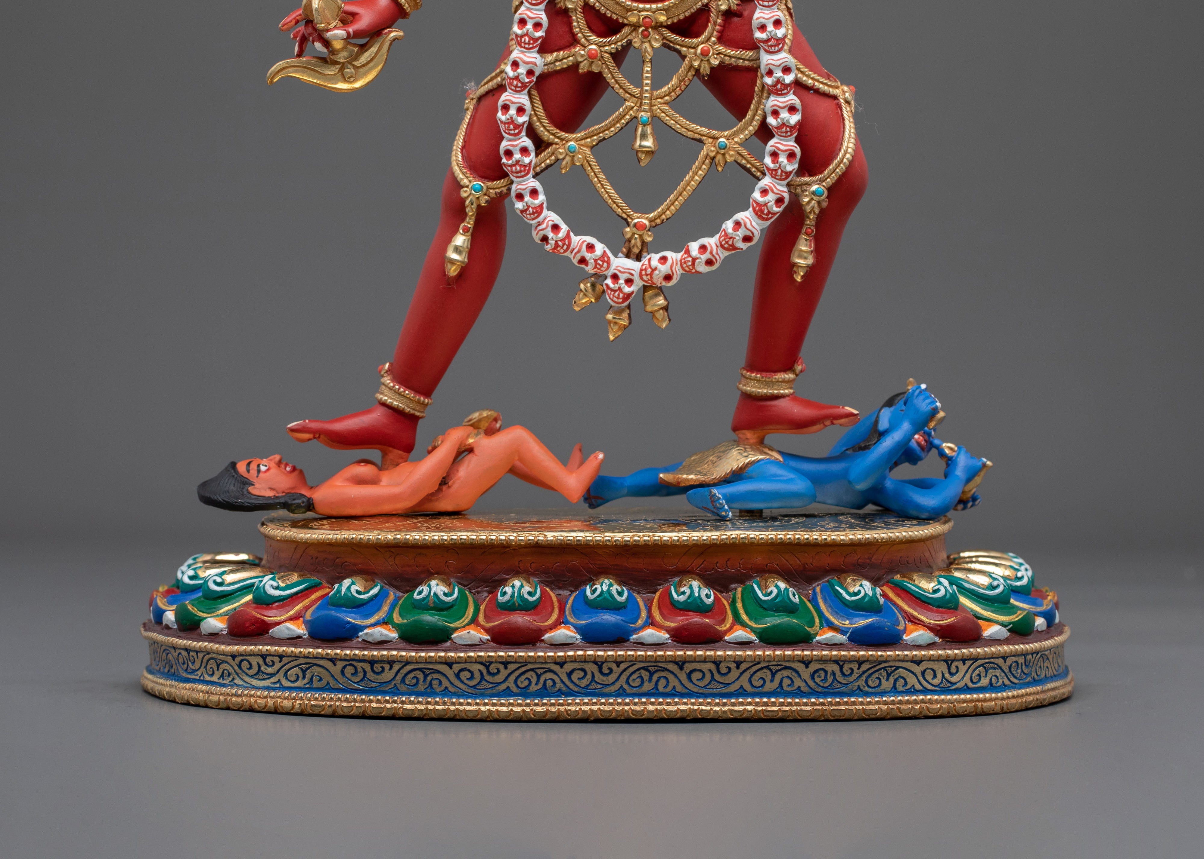 Tibetan Dakini Vajrayogini Spiritual Figurine | Sacred Protector of Vajrayana Buddhism