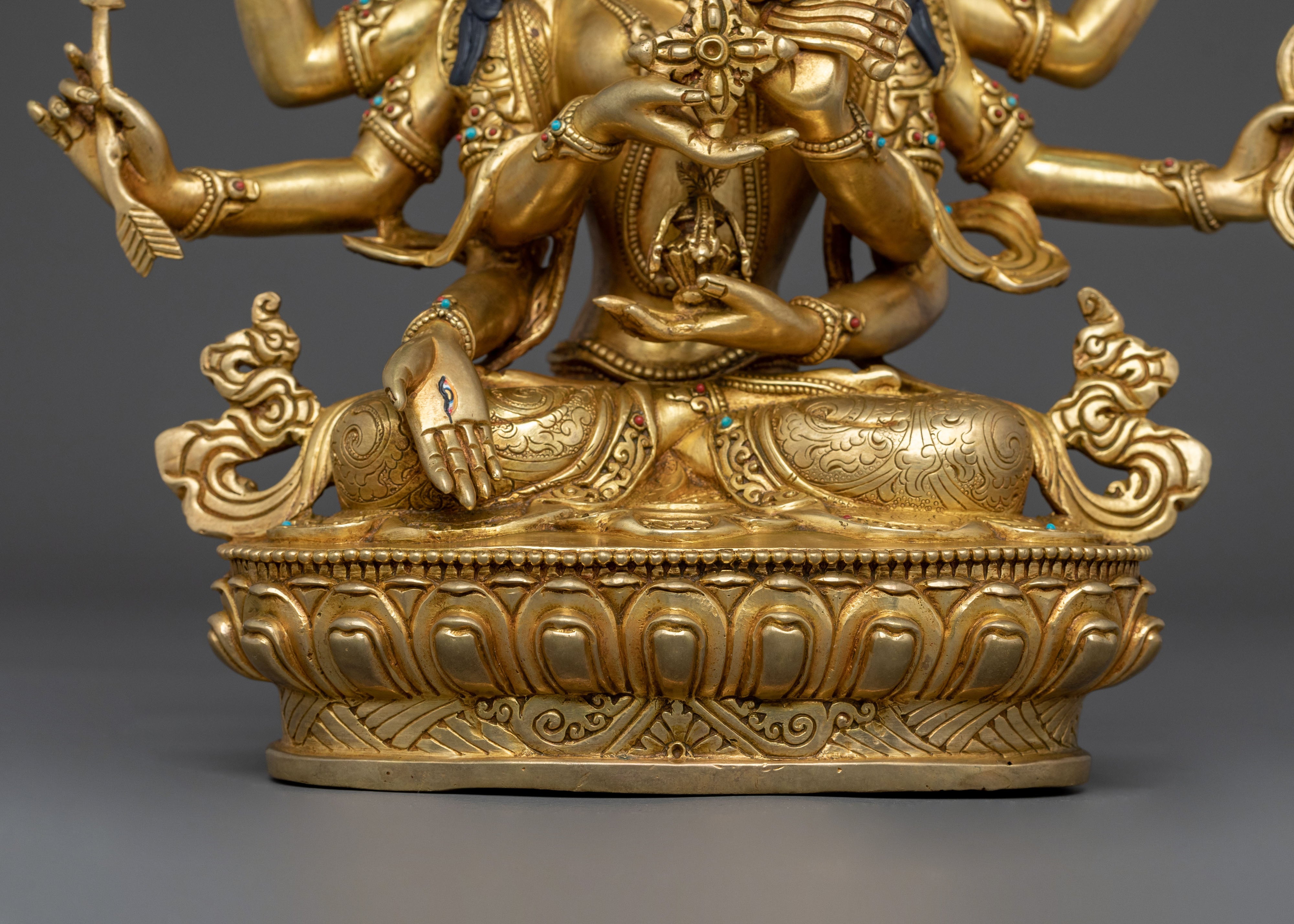 Female Deity Namgyalma Statue | Longevity Goddess Sculpture