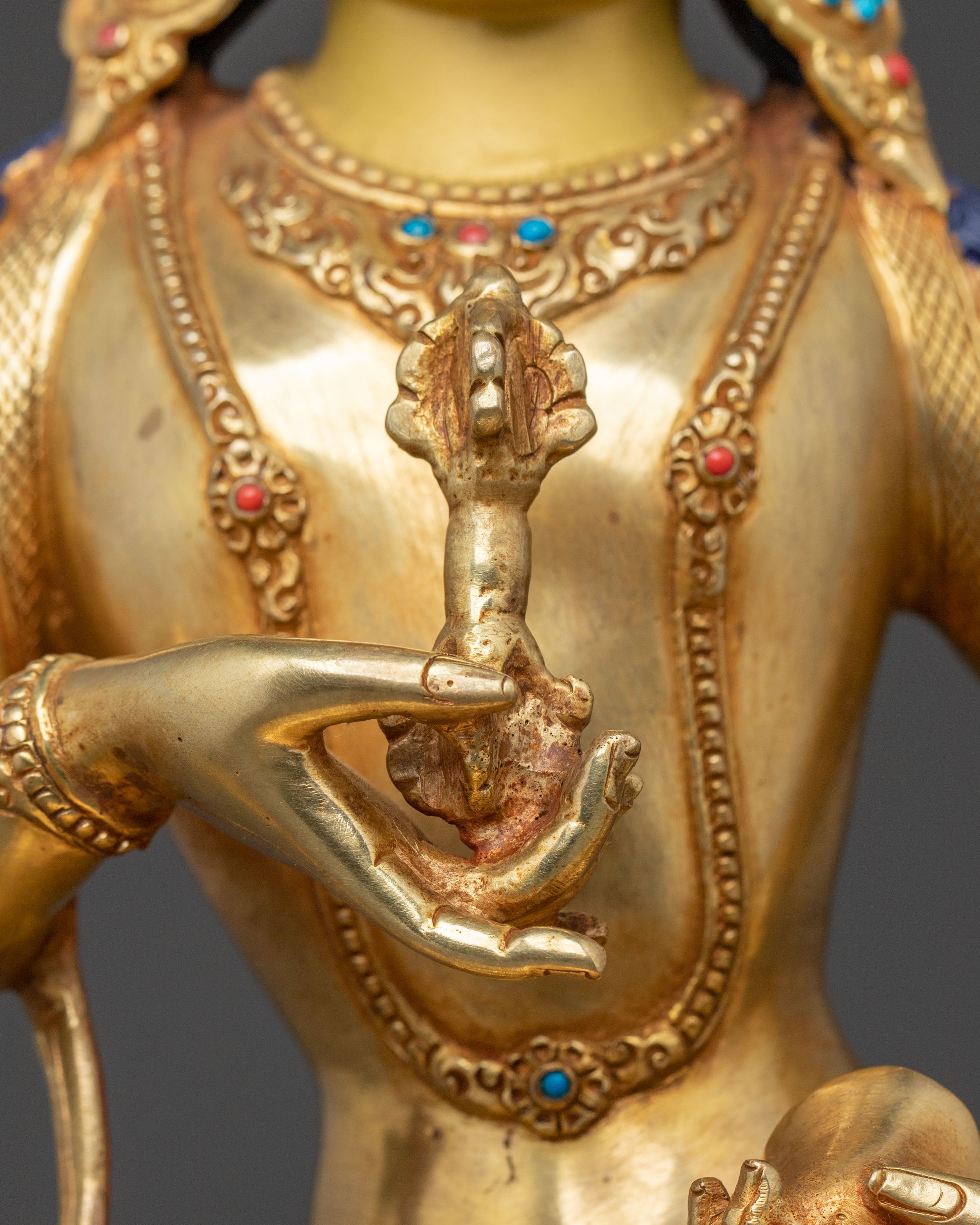 Vajrasattva Vajrayana Sculpture | Meditation Figurine