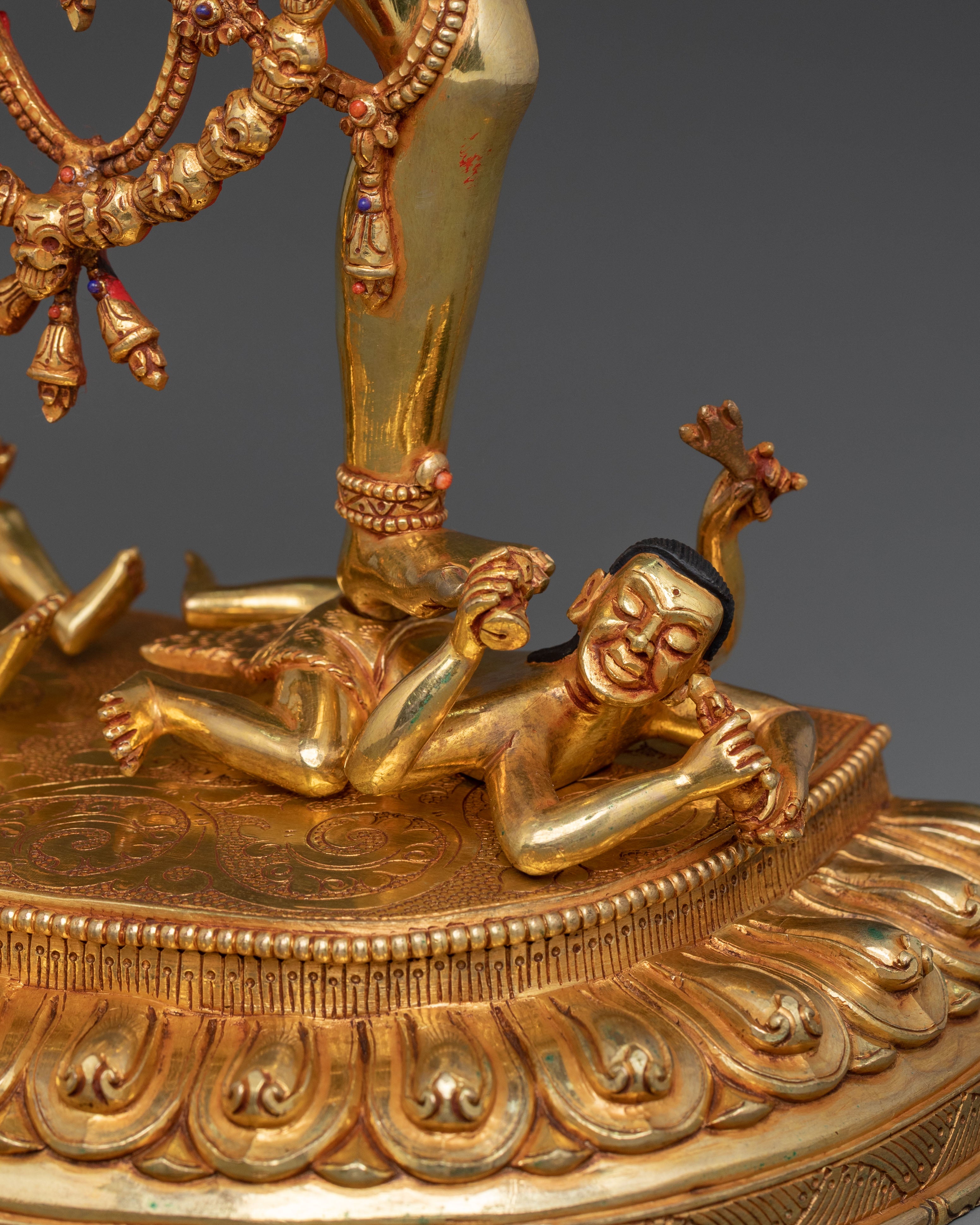 Vajrayogini Statue | 24K Gold Gilded Goddess