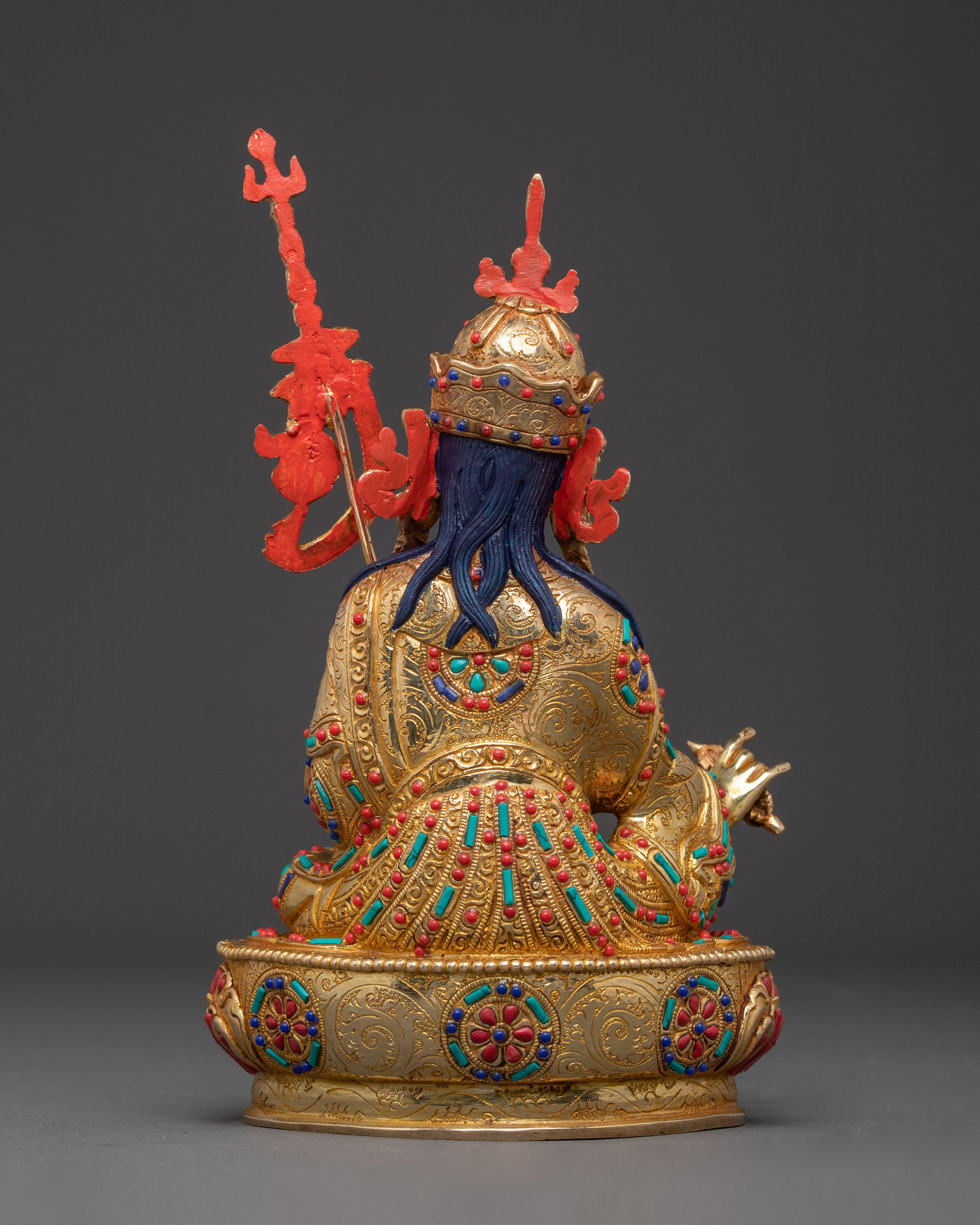 Guru Rinpoche Copper Sculpture | Symbol of Wisdom & Protection