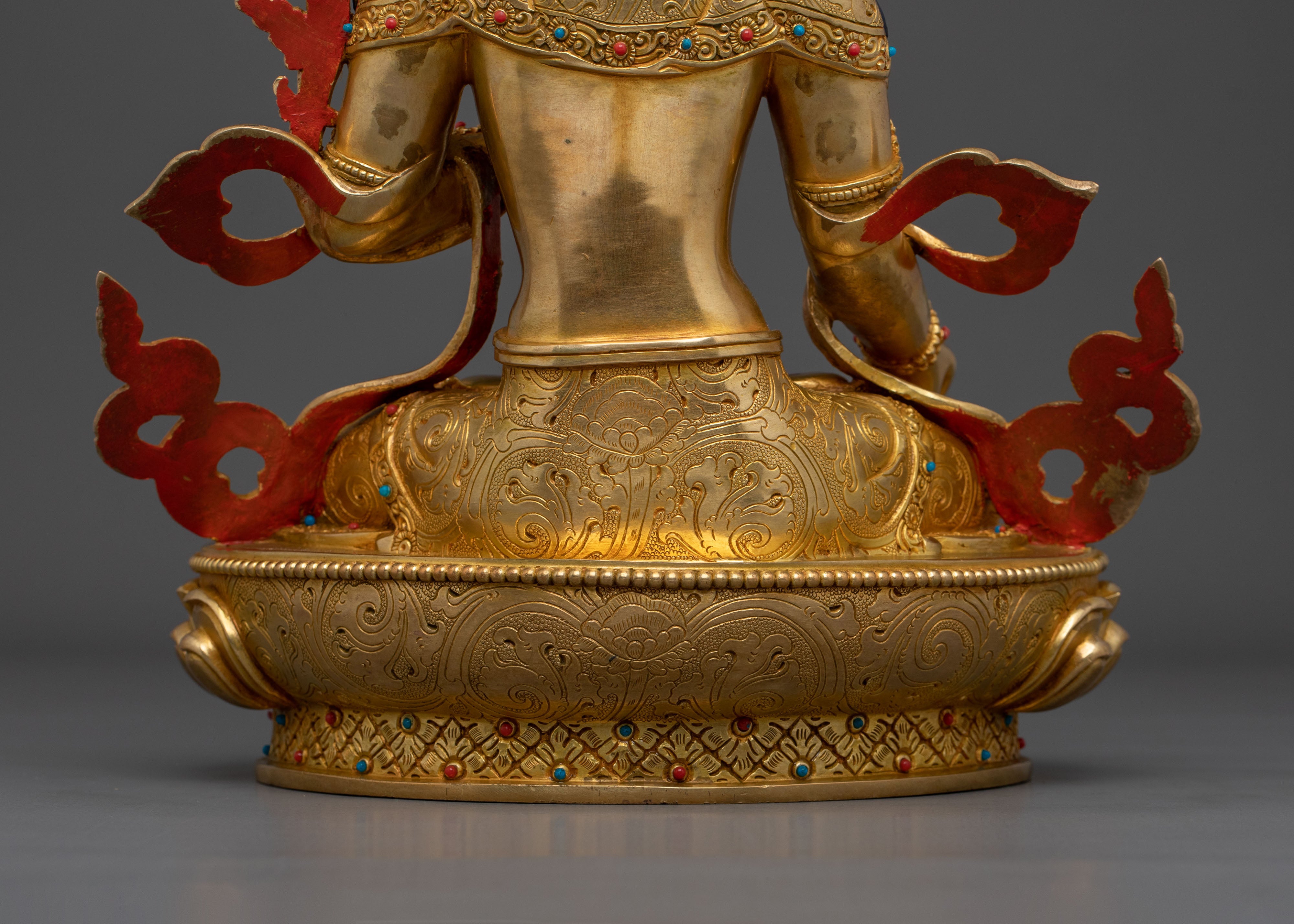 White Tara Tibetan Sculpture | Goddess of Compassion and Longevity