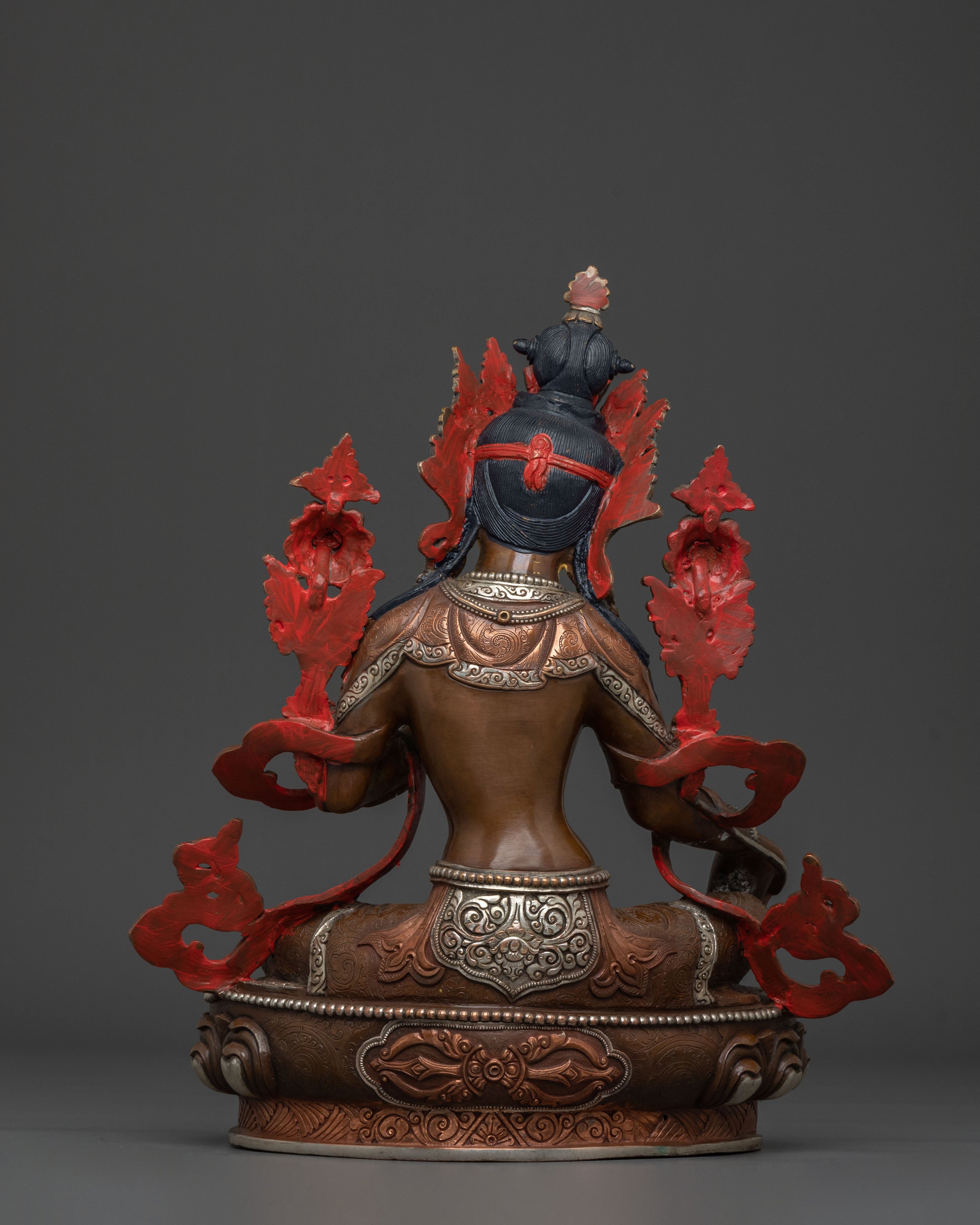 Green Tara Statue | Tibetan Guardian Figurine