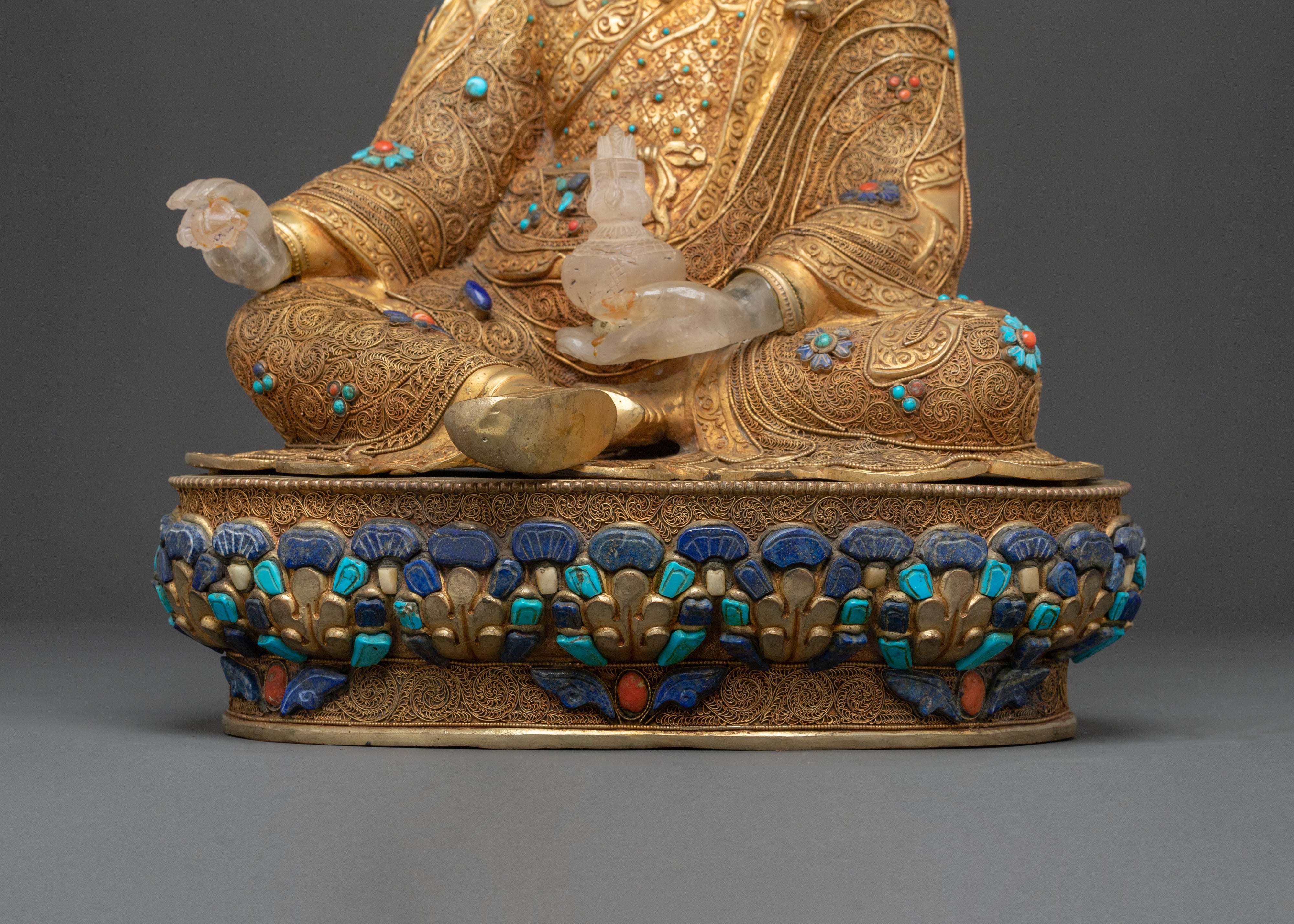 Sacred Guru Rinpoche Protection Statue