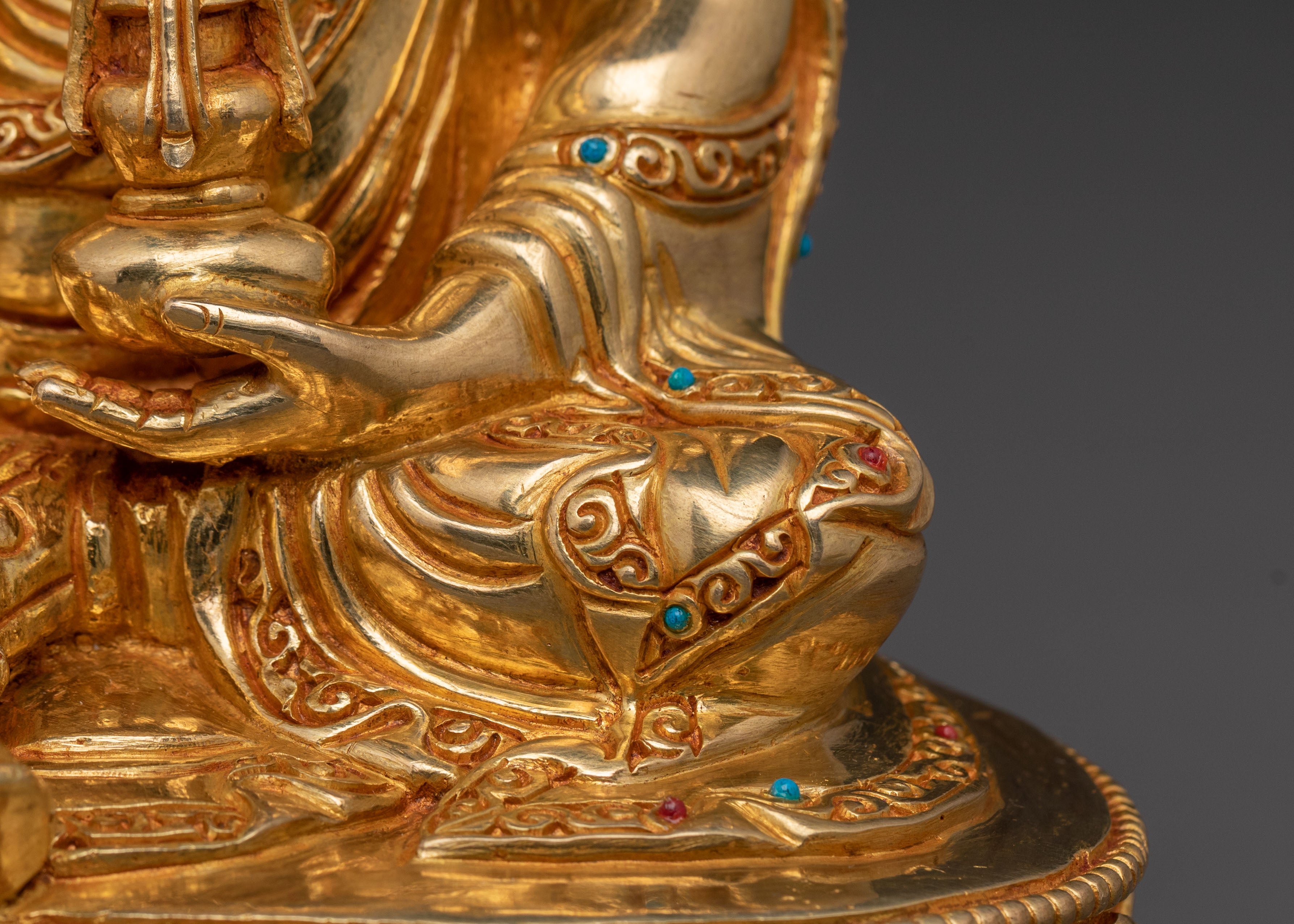 Guru Rinpoche Sacred Statue | Meditation Altar Decor