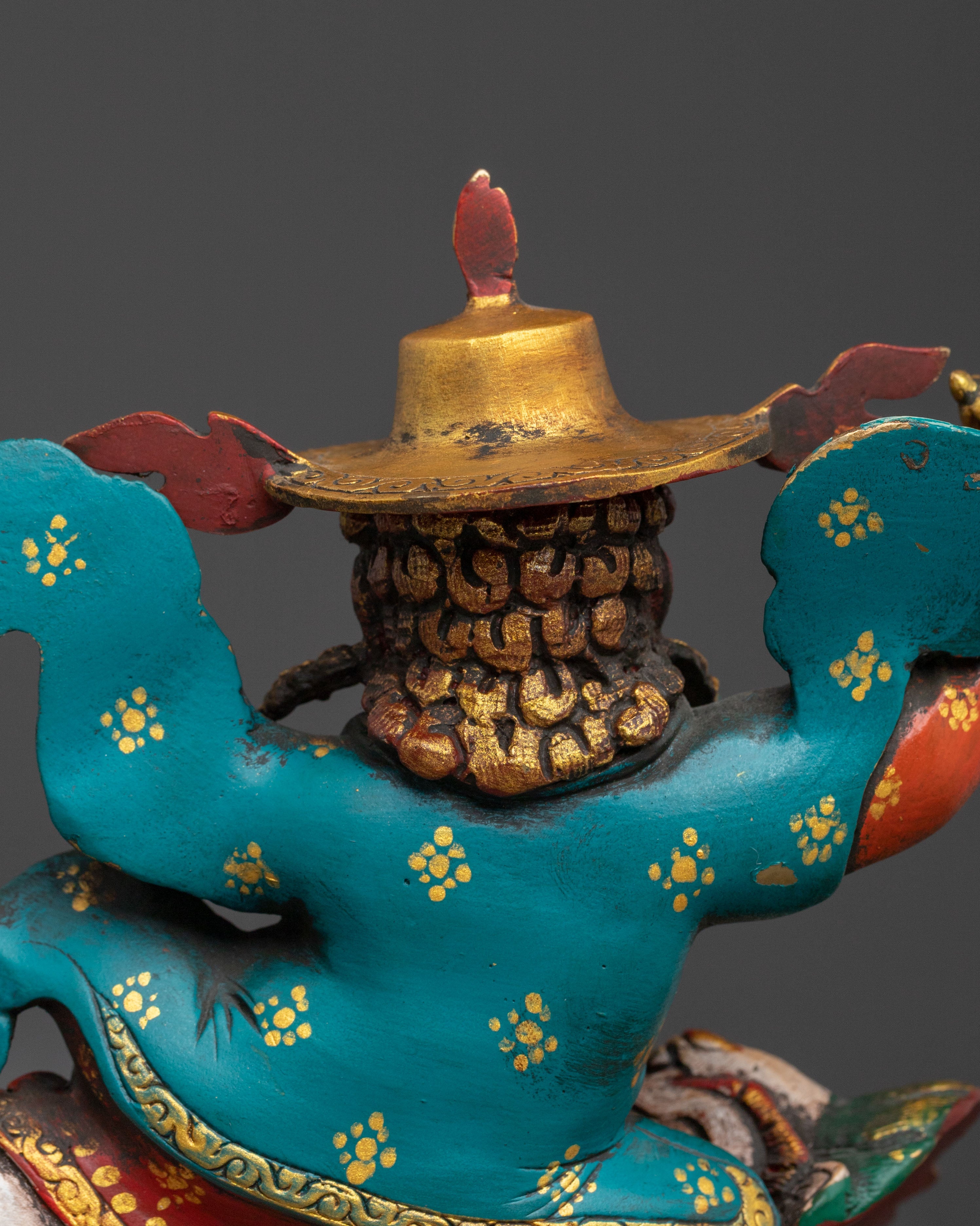 Dorje Legpa Statue: Guardian of Sacred Wisdom