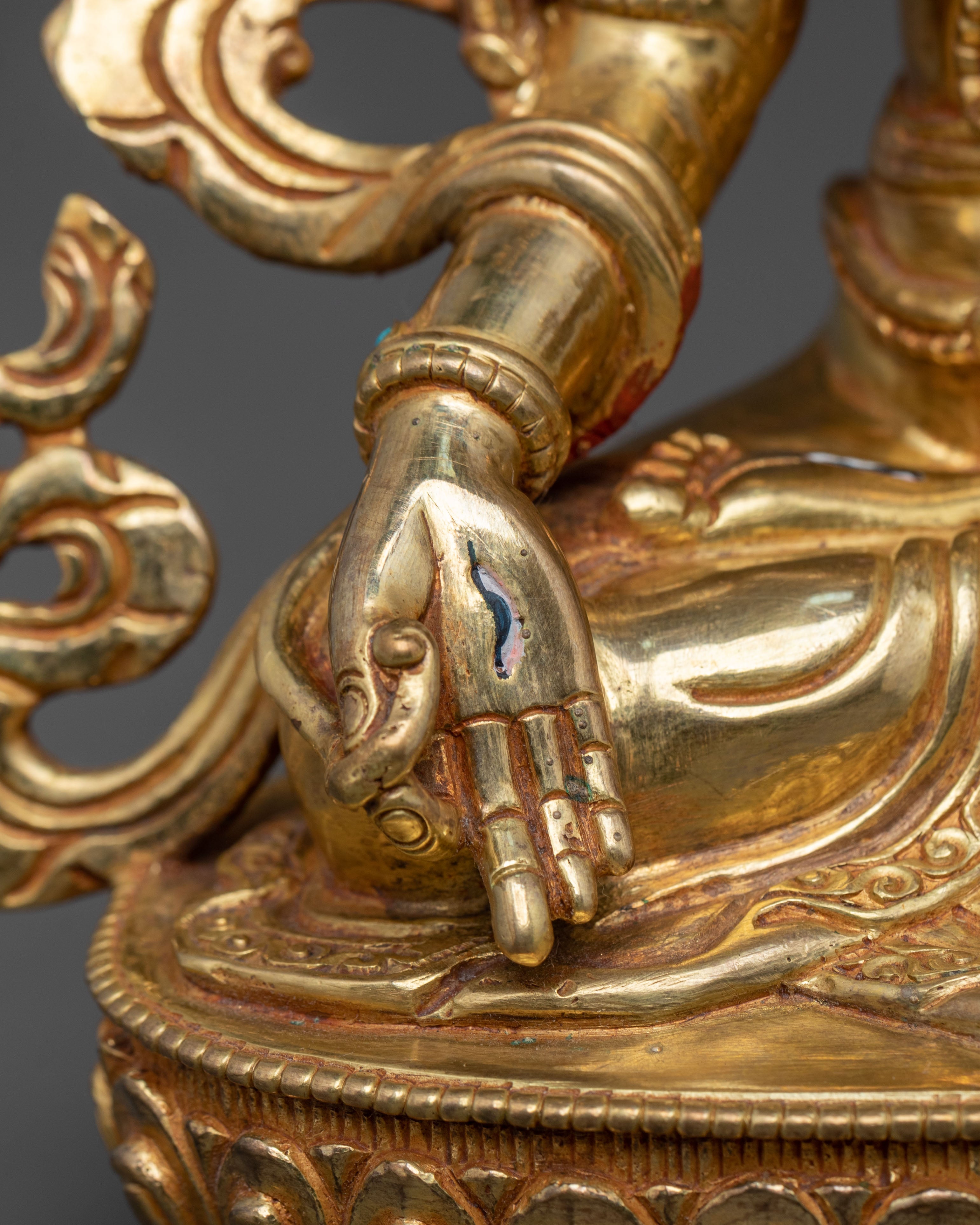 Guardian White Tara Statue | Sacred Altar Decor