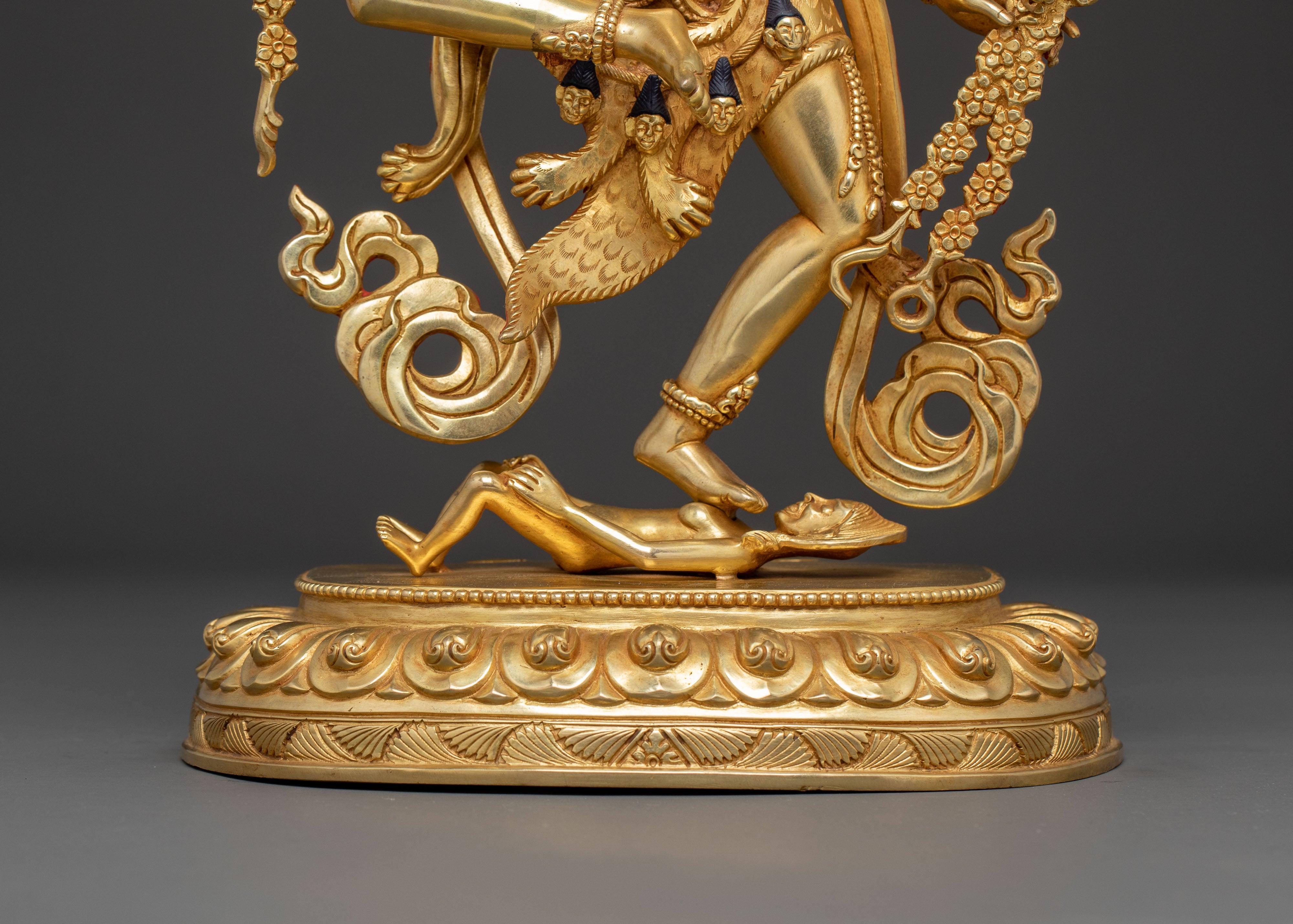 Handcrafted Kurukulla Statue Goddess of Attraction | Tantric Protector