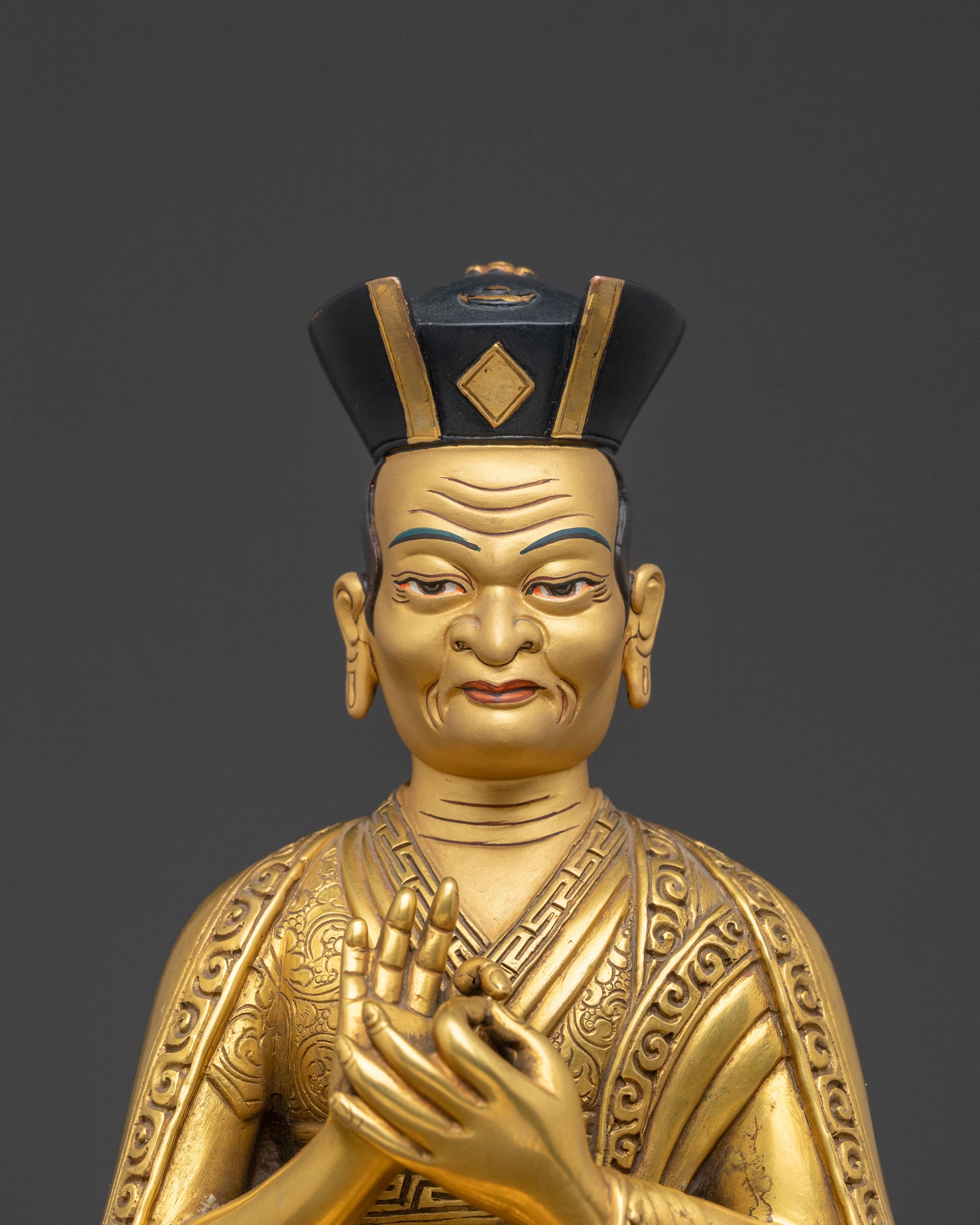1st Karmapa Divine Statue: Knower of Three Times