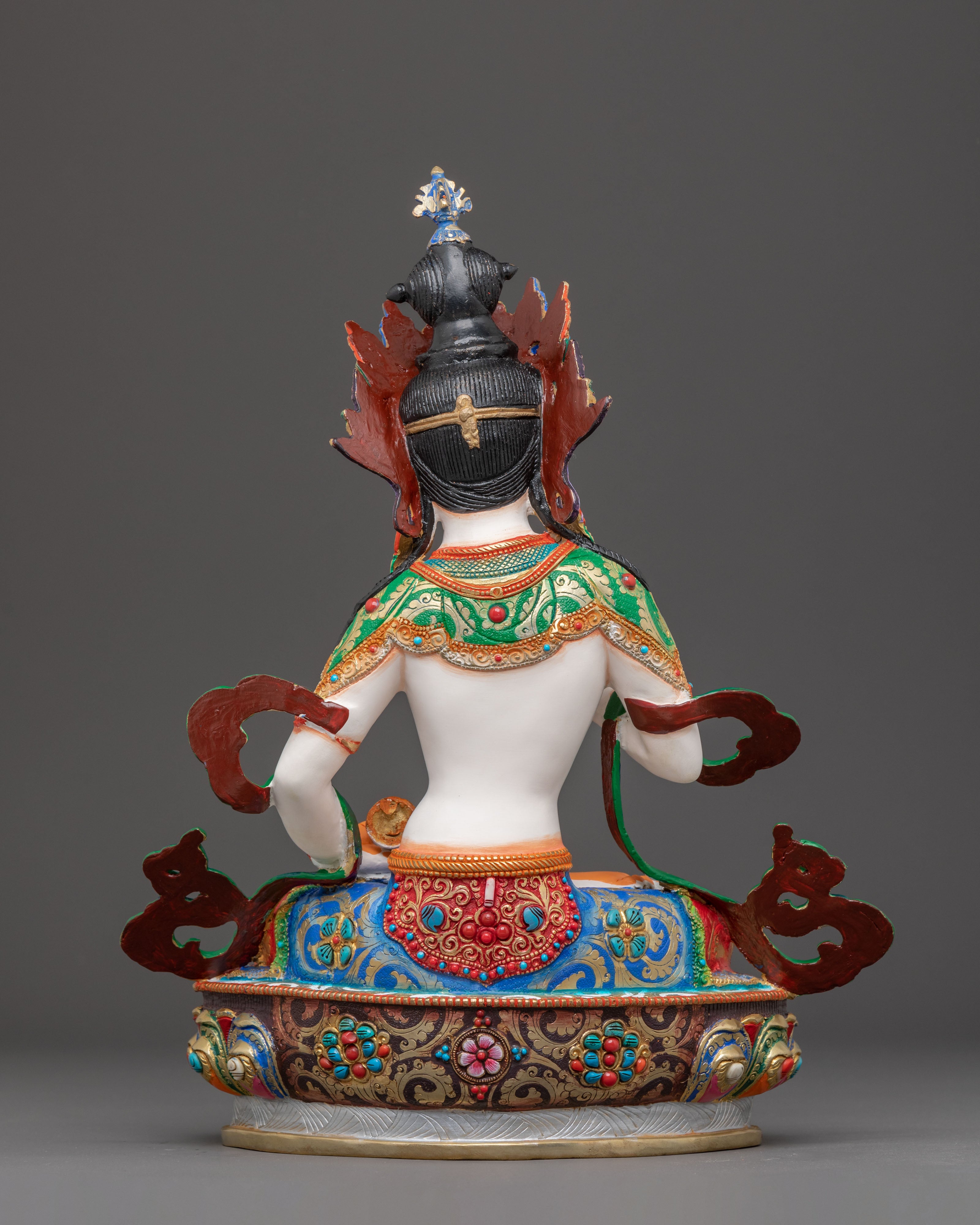 Sacred Vajrasattva Handcrafted Statue | Buddhist Purification Deity