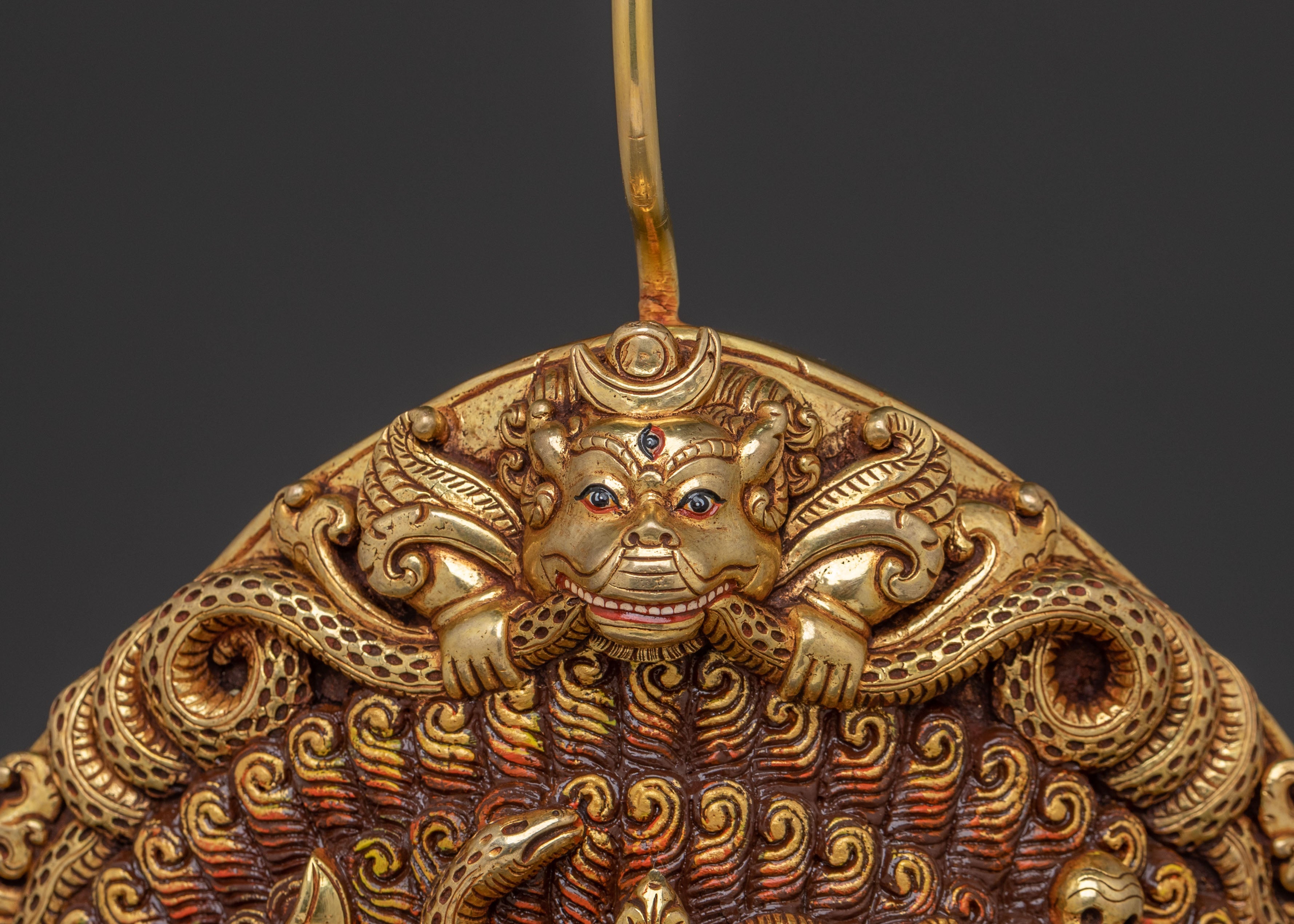 Bhairava Mask Sculpture | Spiritual Protection