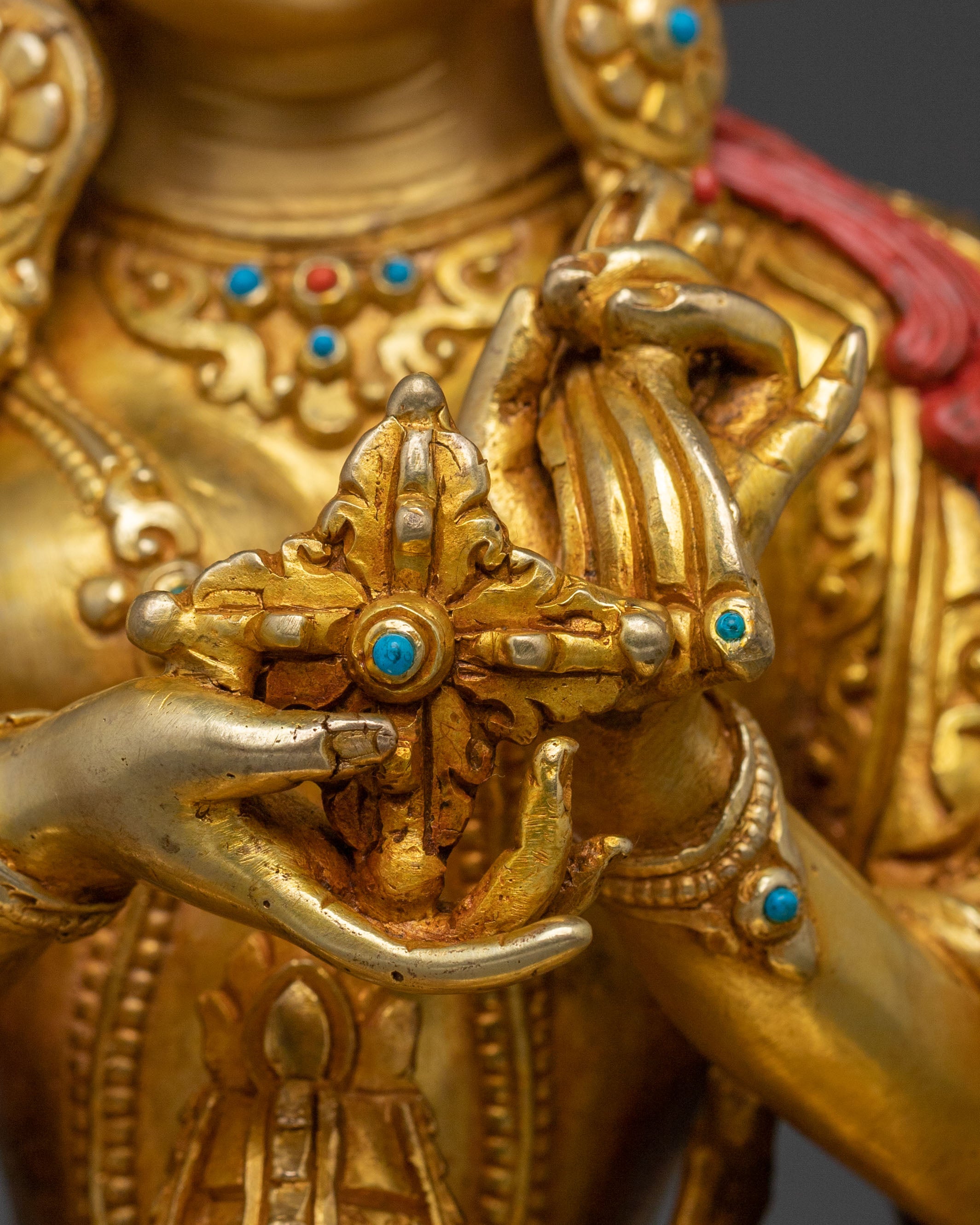 Namgyalma Sacred Golden Statue | Buddhist Goddess