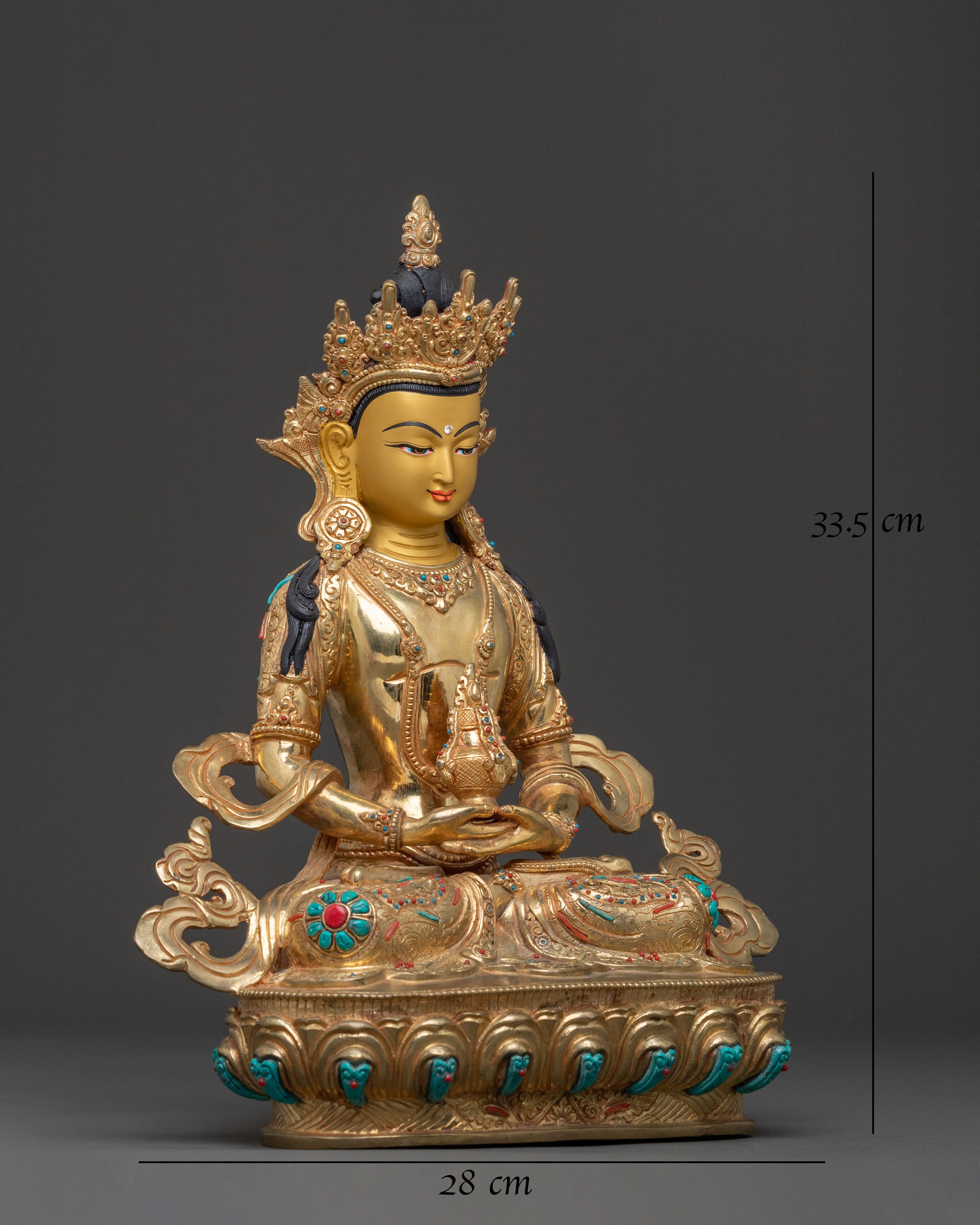 Amitayus Spiritual Statue | Deity of Longevity