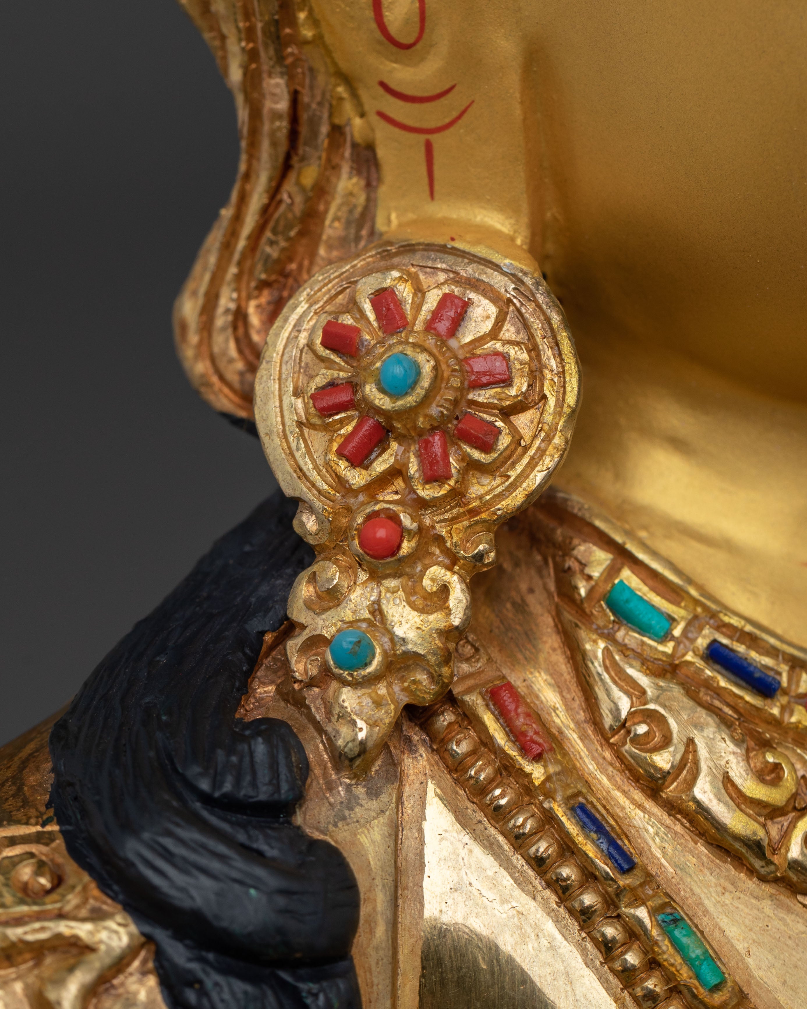 Manjushri Statue: Lotus of Wisdom