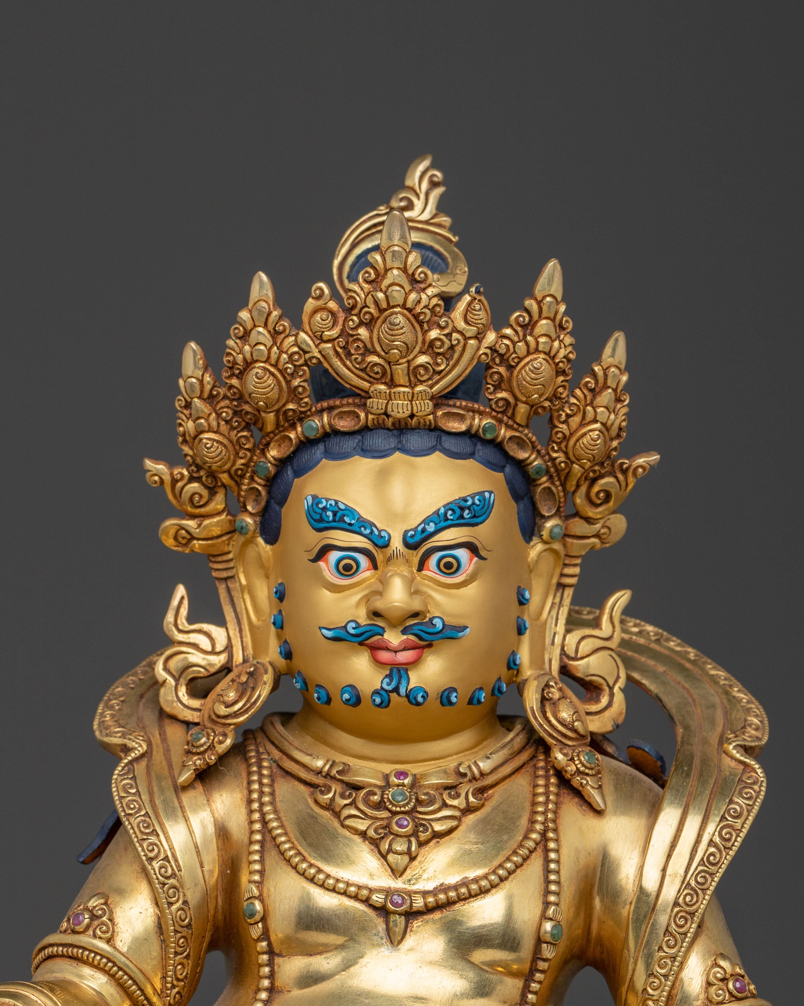 Dzambhala Wealth Blessing Statue | Spiritual Prosperity