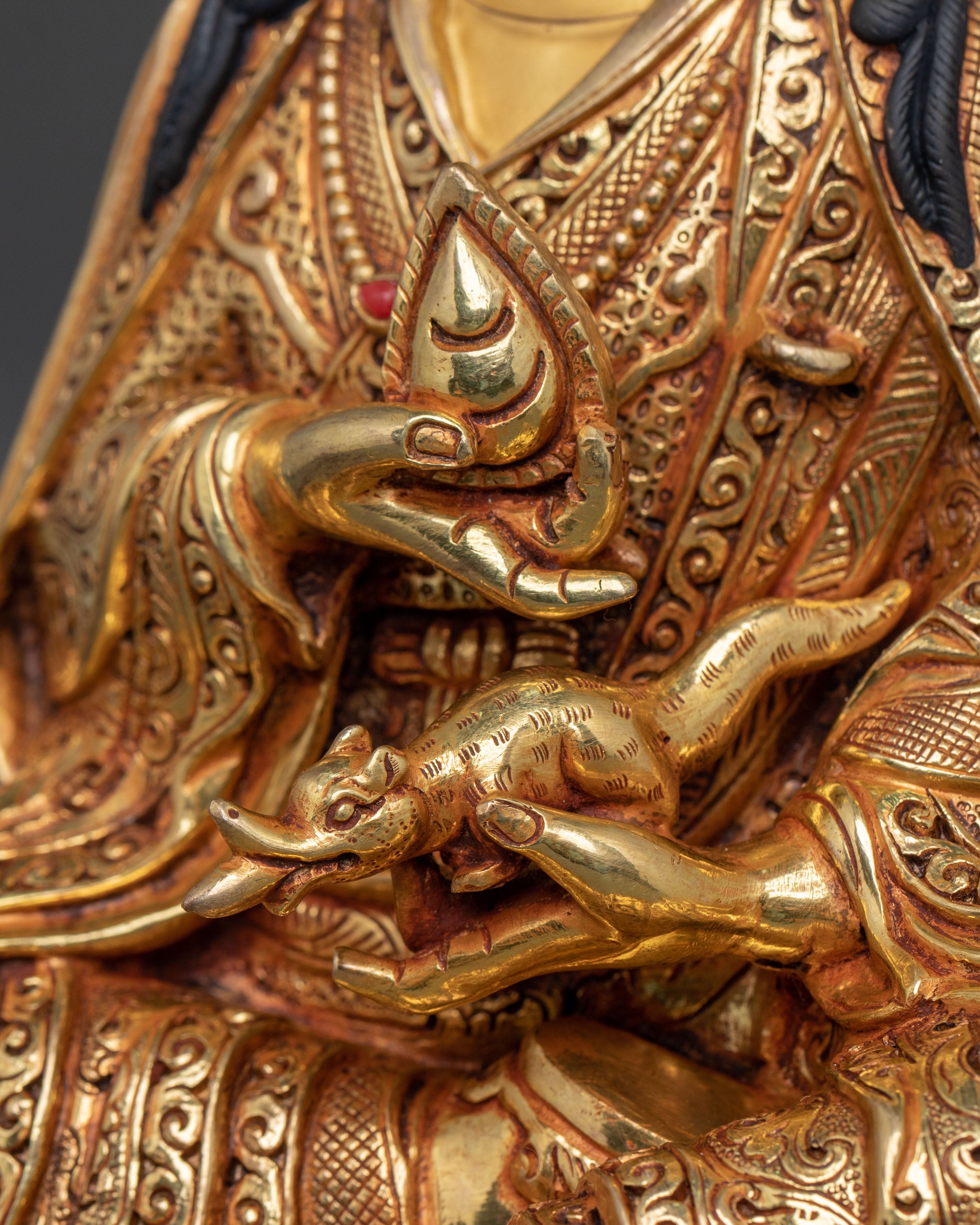 Handmade Guru Norla Statue | Buddhist Master