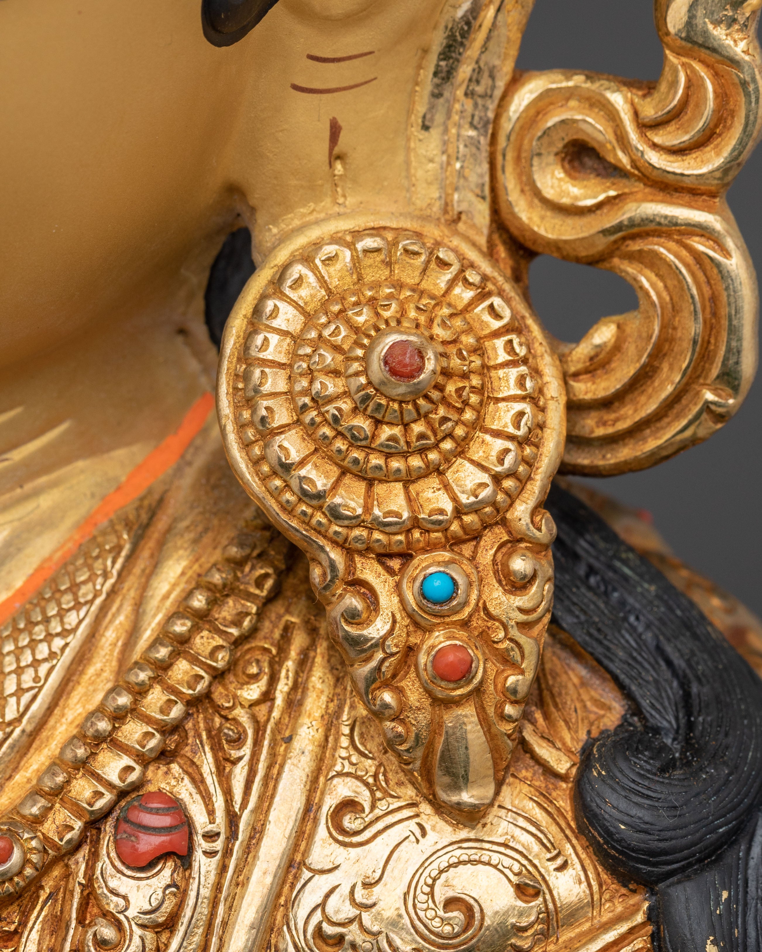 Guru Tsoyke Dorje Copper Figurine | Symbol of Wisdom