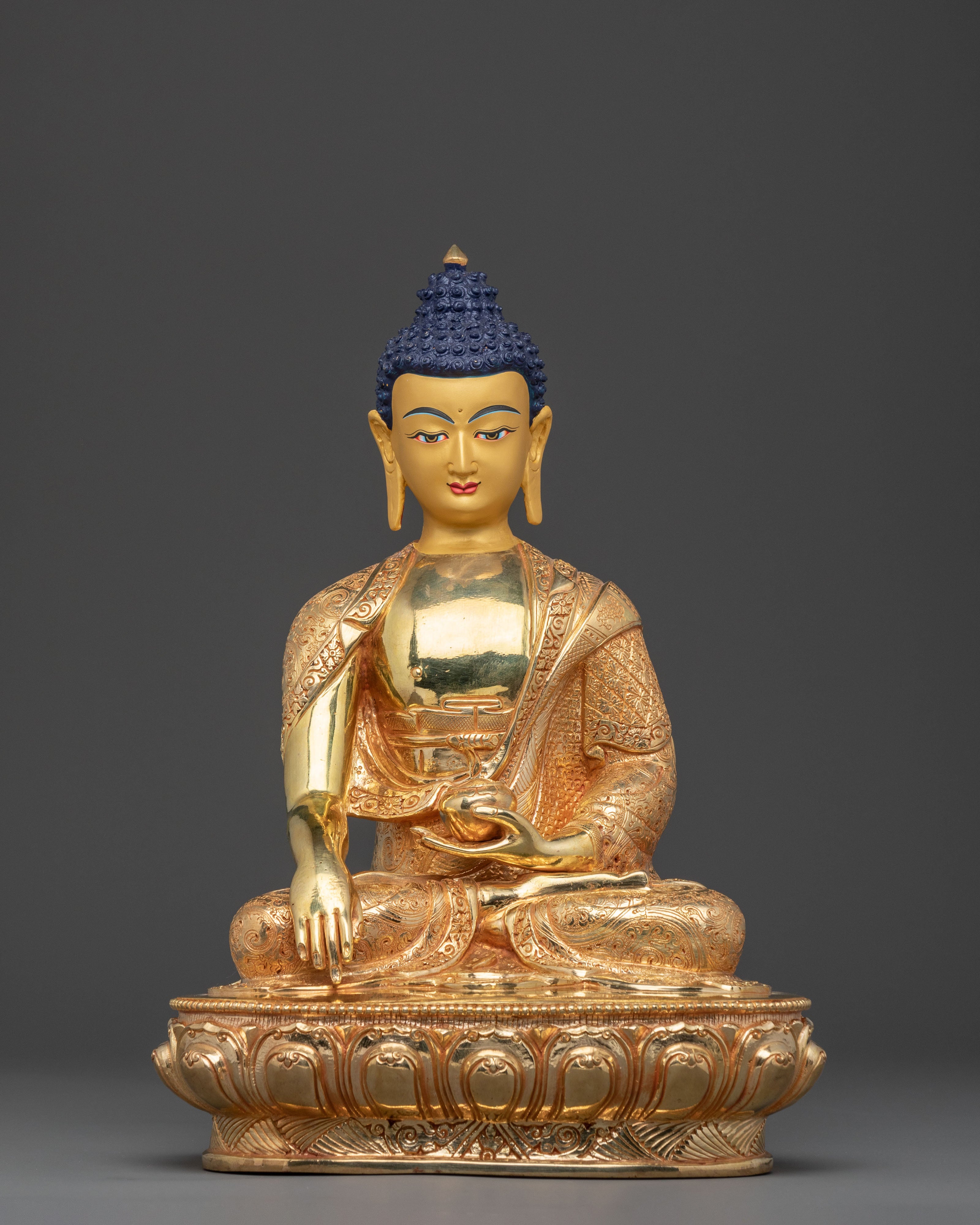 Enlightenment Buddha Figurine: Shakyamuni 