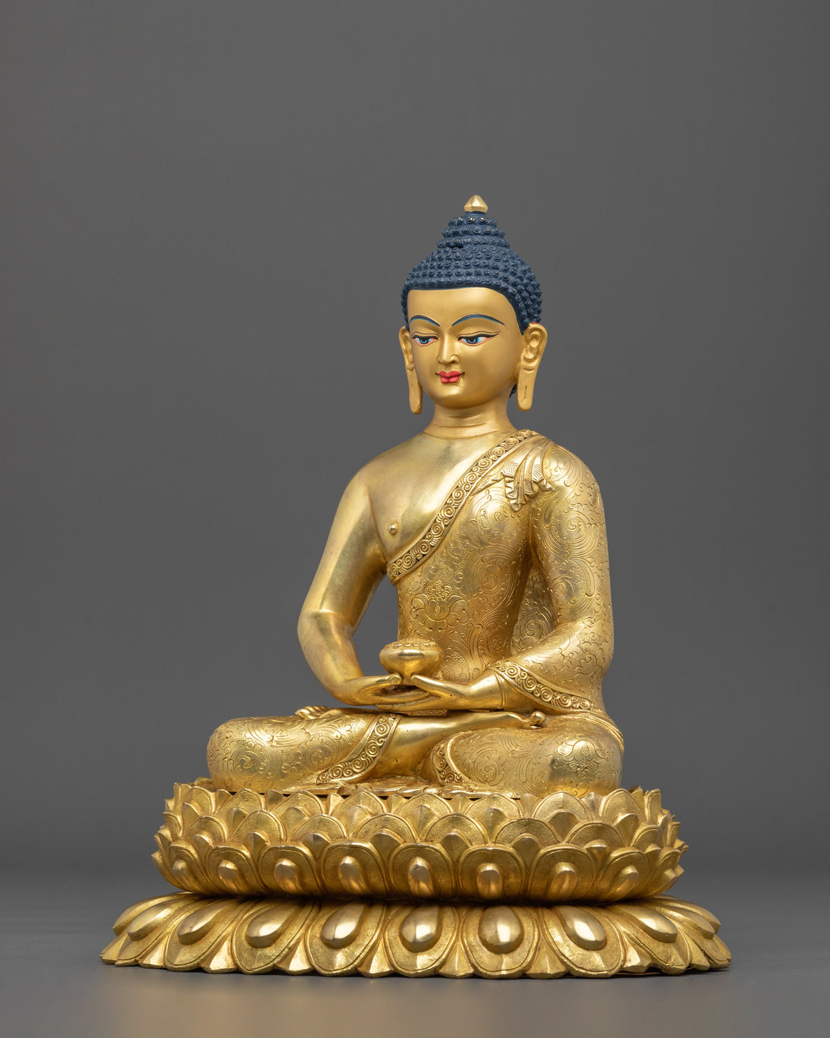 Handmade Amitabha Buddha Statue | Sacred Figurine
