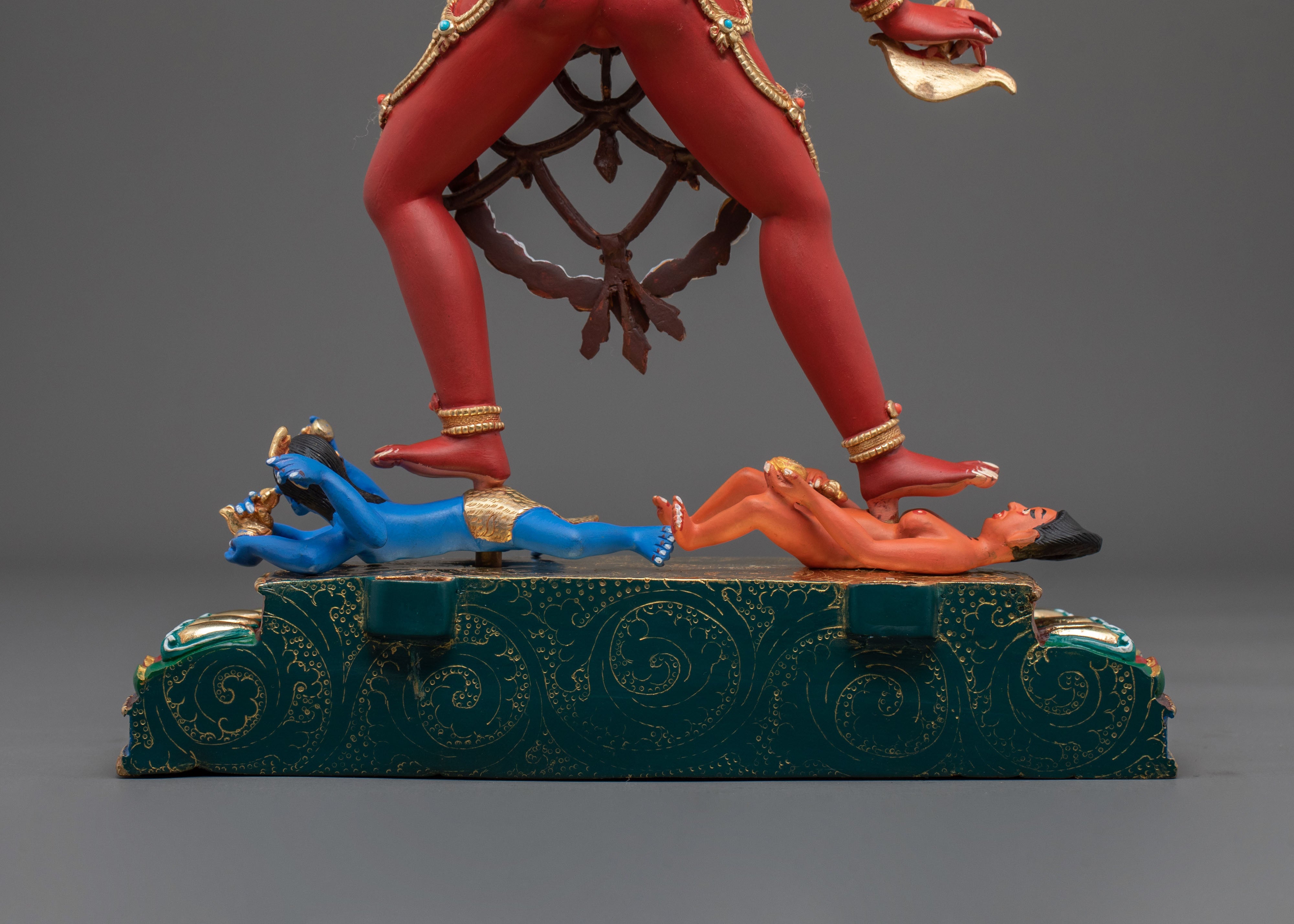 Tibetan Dakini Vajrayogini Spiritual Figurine | Sacred Protector of Vajrayana Buddhism