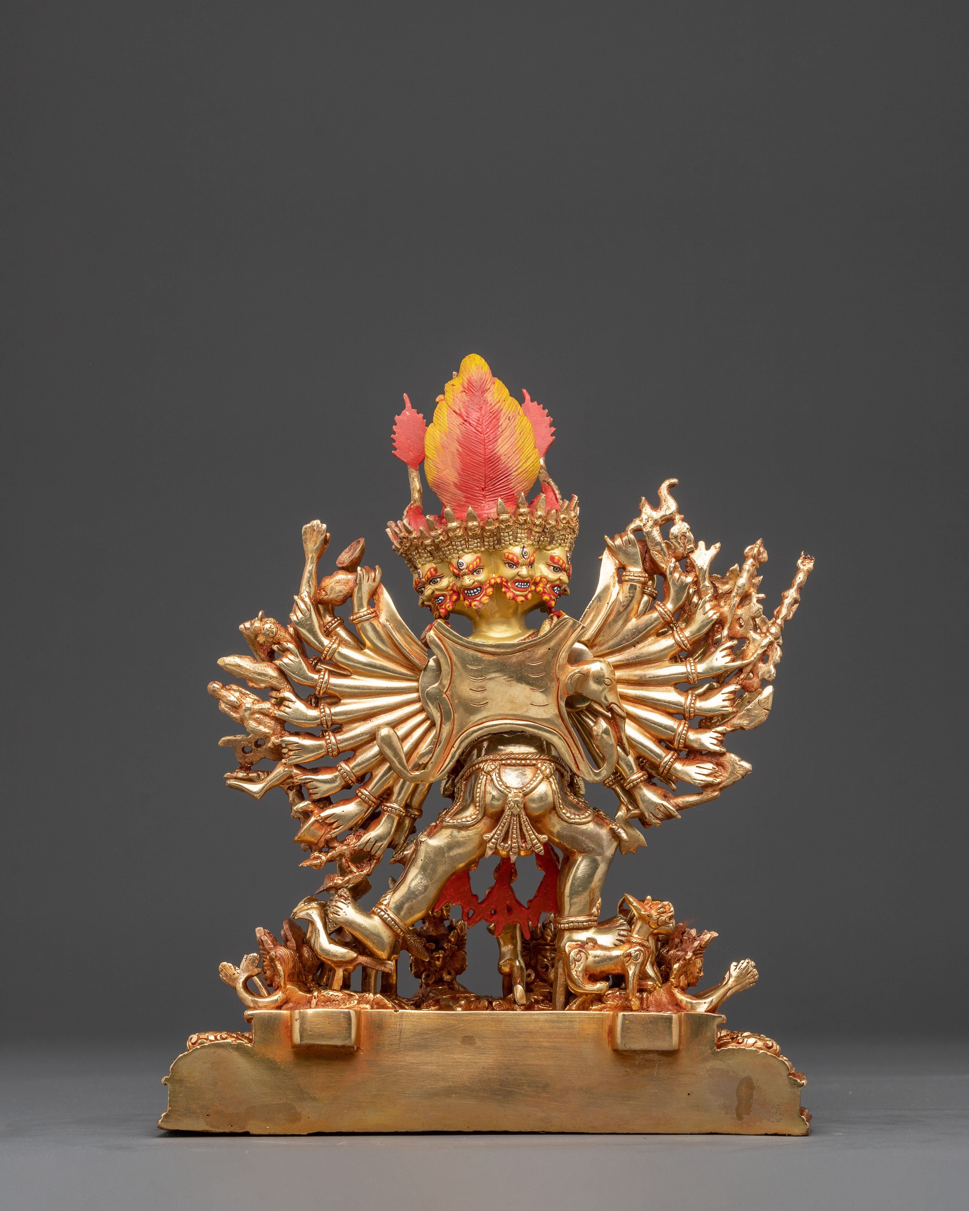 Handcrafted Statue of Yamantaka Manifestation of Manjushri | Guardian of Wisdom