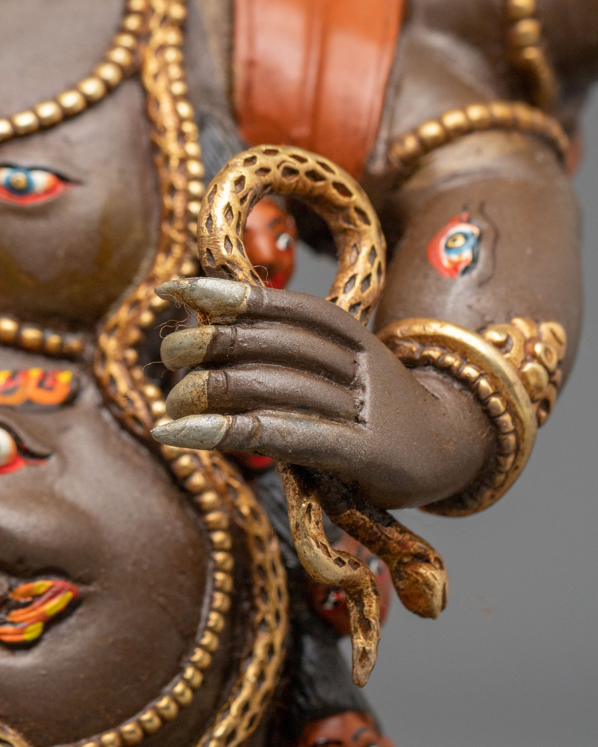 Three Nyingma Protectors | Sacred Guardian Sculpture