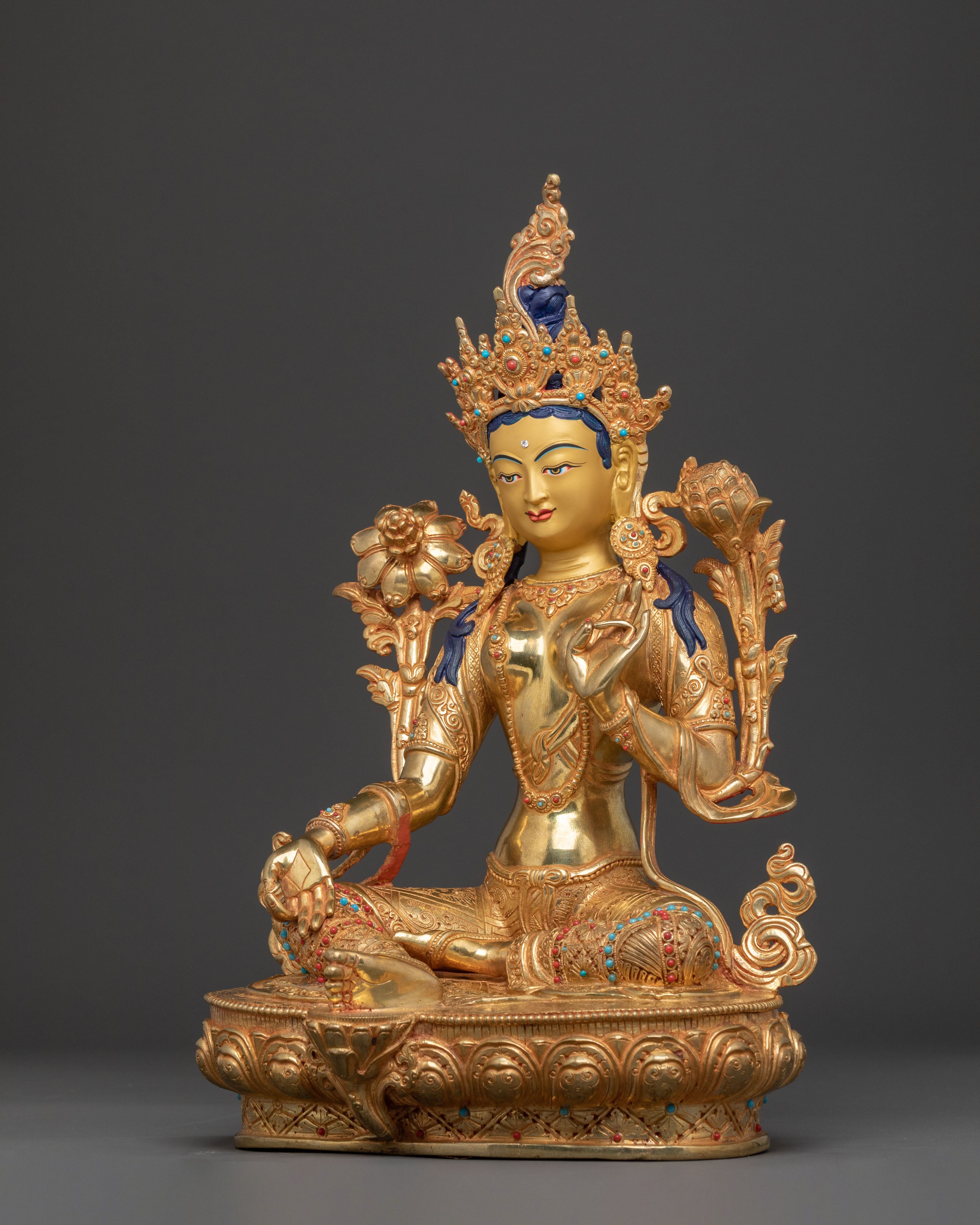 Mother of Compassion Green Tara Statue