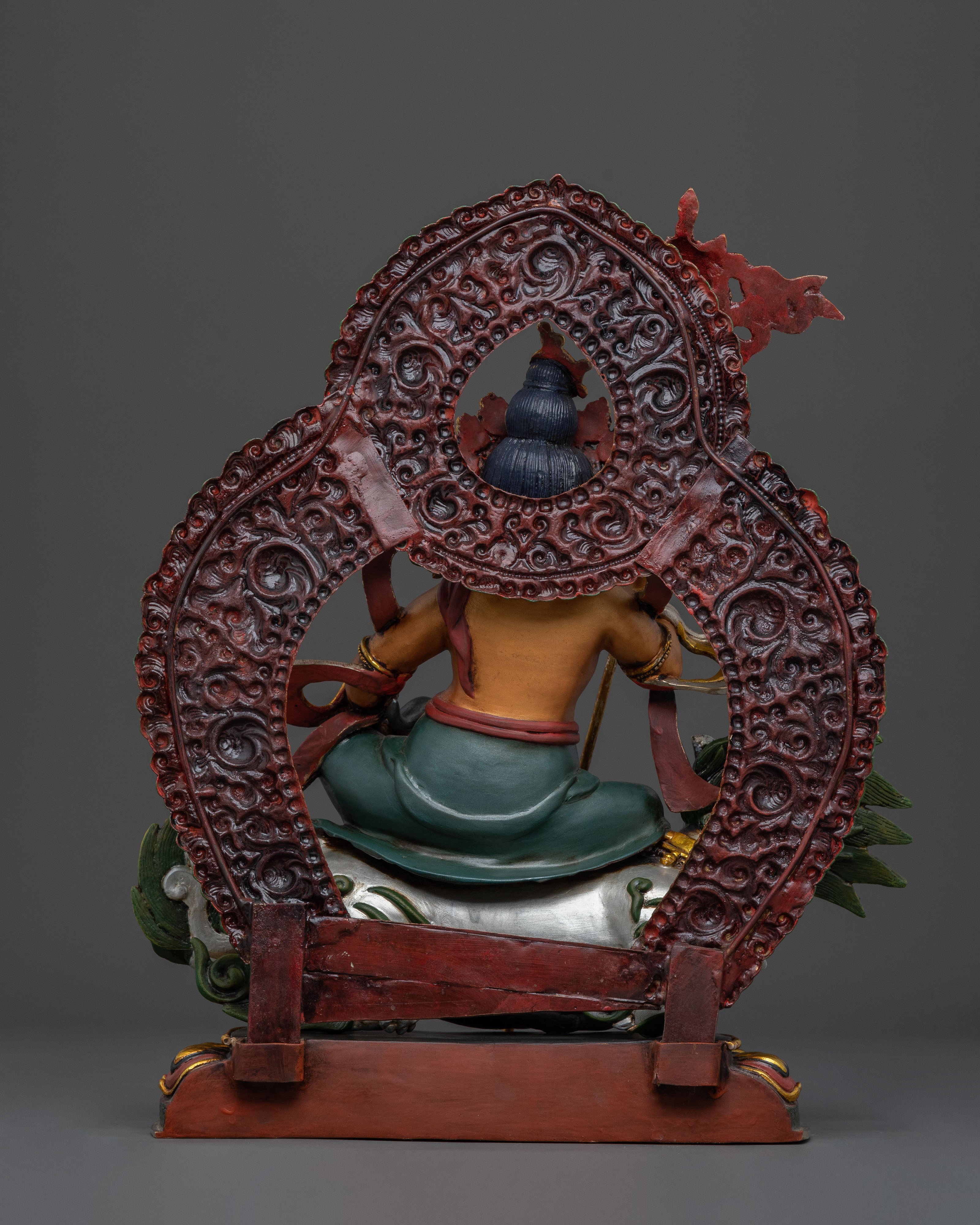 Namtoshe Wealth Guardian Statue | Wrathful Protector Deity