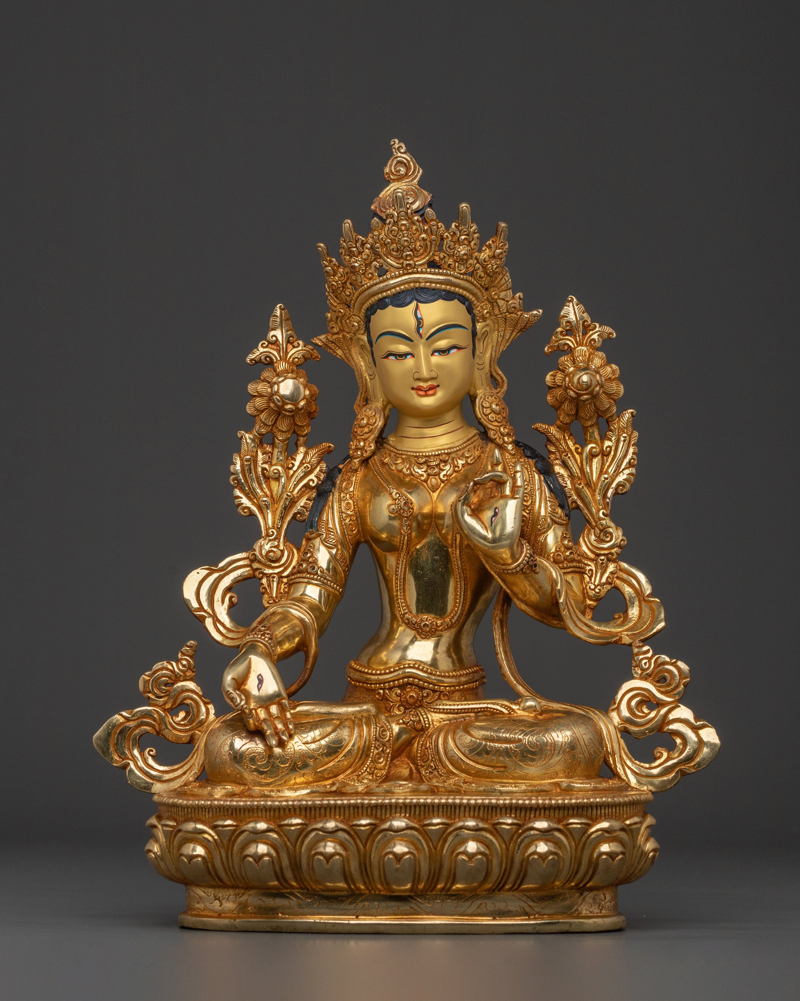 White Tara Statue 